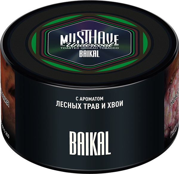 Табак для кальяна - Must Have - BAIKAL ( с ароматом хвоя и эвкалипт ) - 250 г (Новая фасовка)