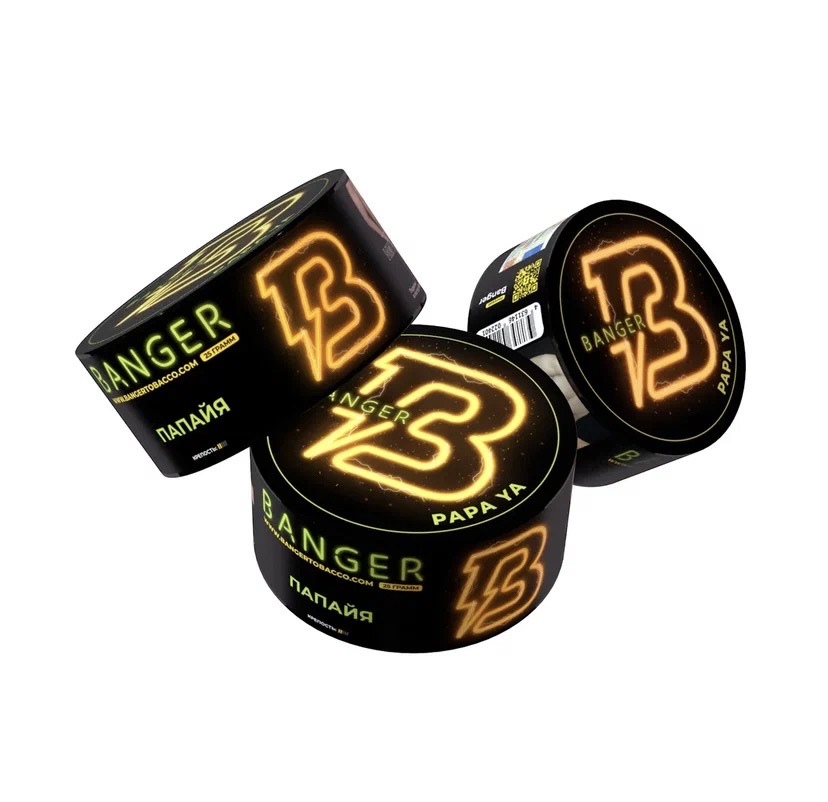 Табак для кальяна - Banger - Papa Ya - ( с ароматом Папайя ) - 25 г