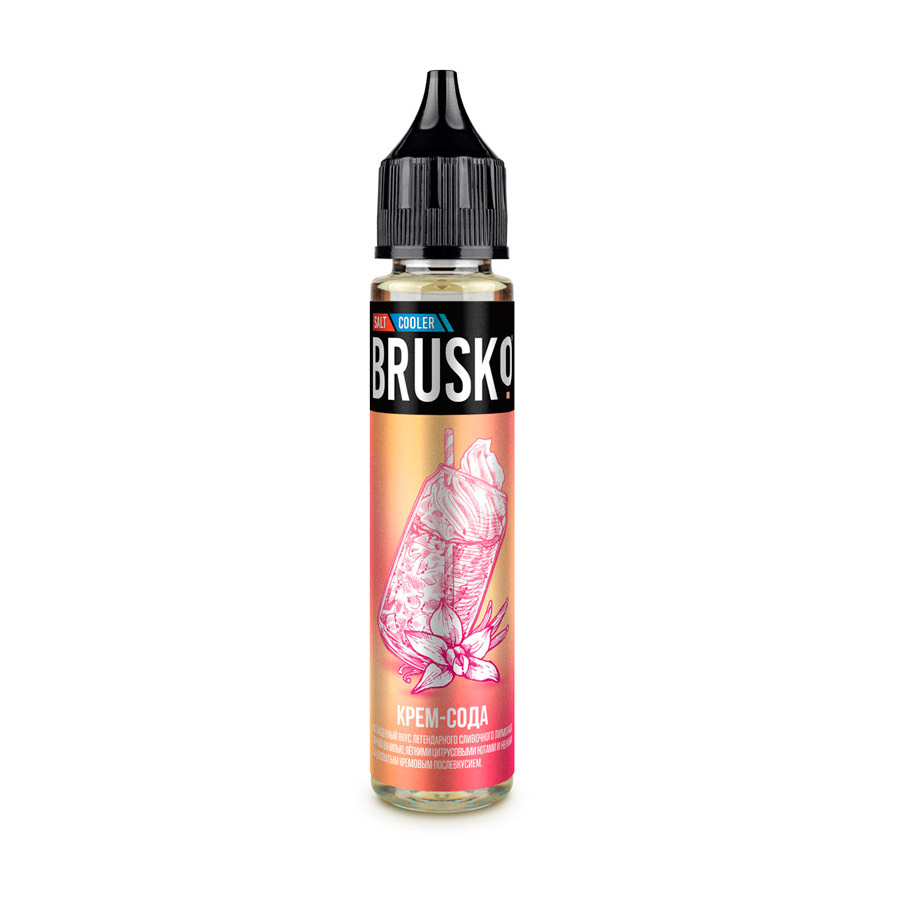 Жидкость - Brusko - Salt 50 - Крем - сода - 30 ml