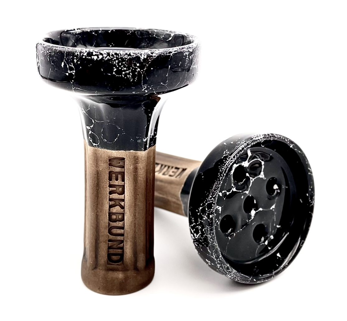 Чаша для кальяна - Werkbund ZEUS - Killer - Bubble Black White ( убивашка )