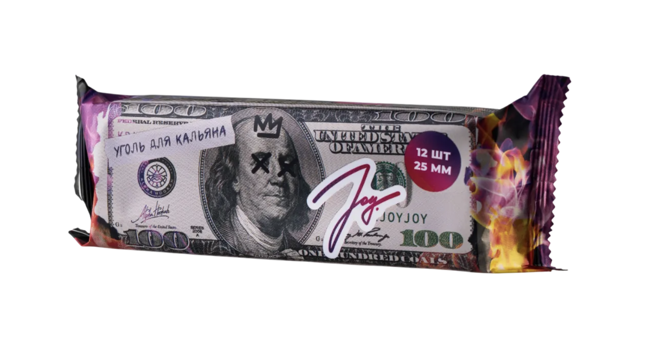 Уголь - Joy - блистер 12 шт - 25 мм