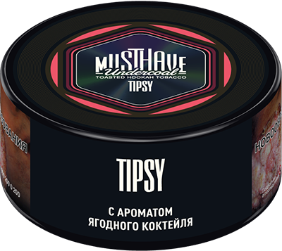 Табак для кальяна - Must Have - Tipsy ( с ароматом арбуз, ликер, сливки ) - small size - 25 г