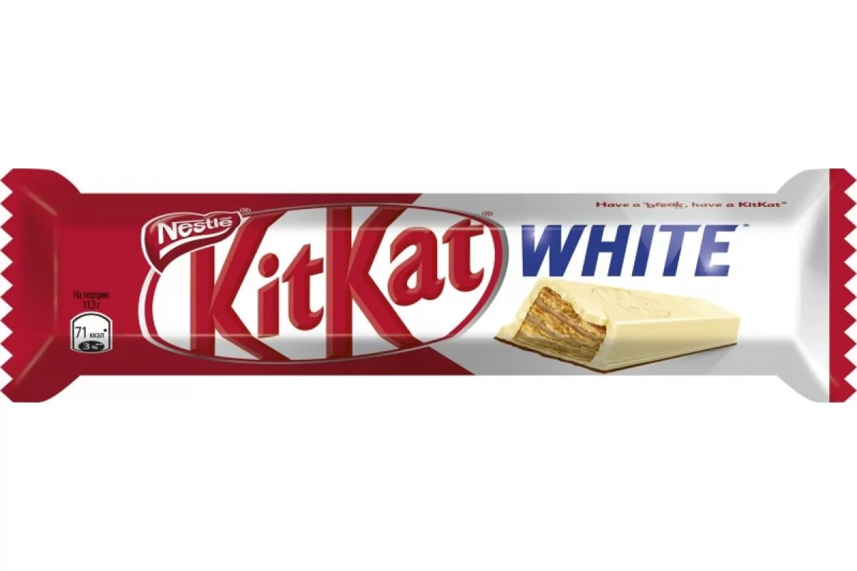Шоколад Kit Kat - Chunky White Choc - 40 г
