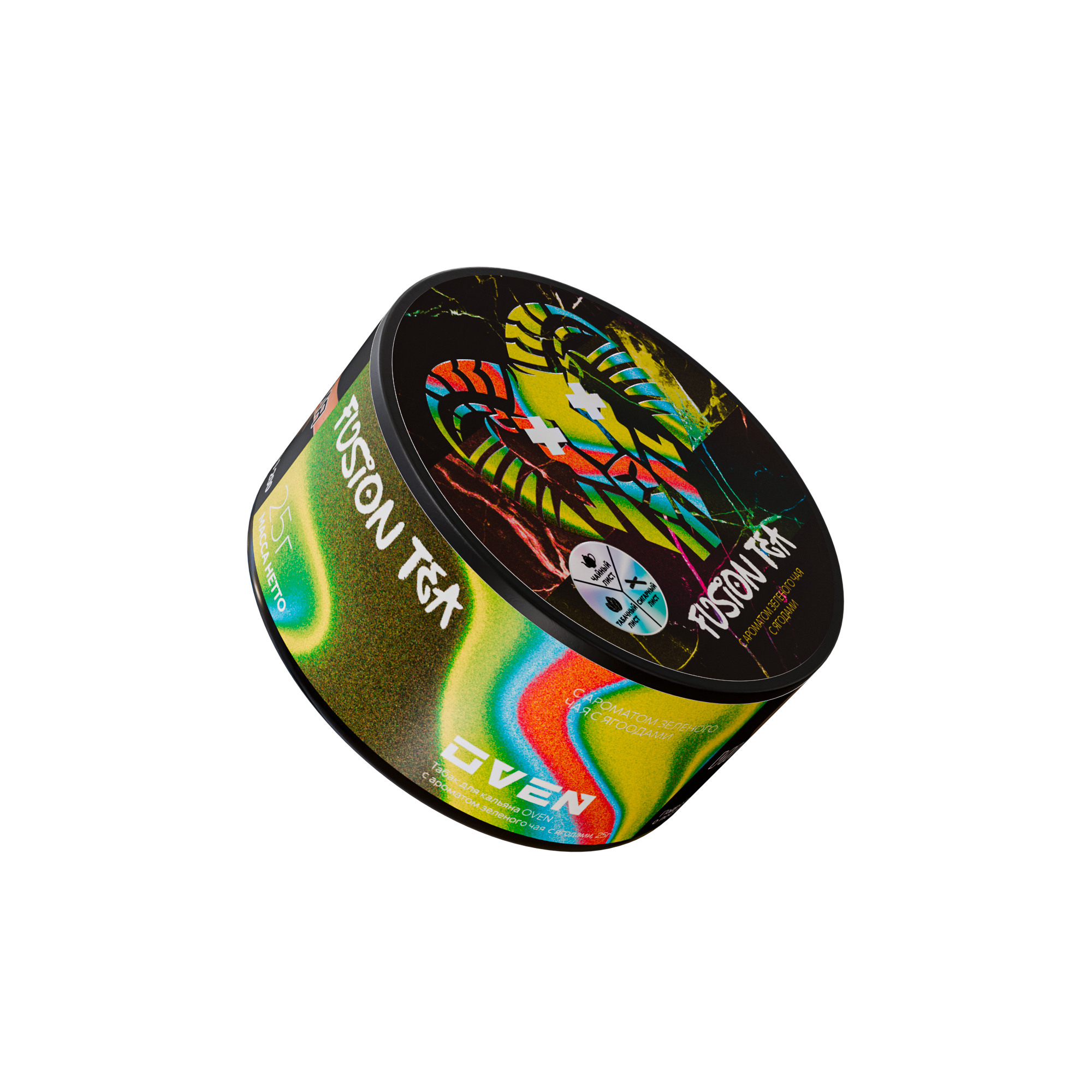 Табак для кальяна - Oven - Fusion Tea ( с ароматом зелёного чая с ягодами ) - 25 г