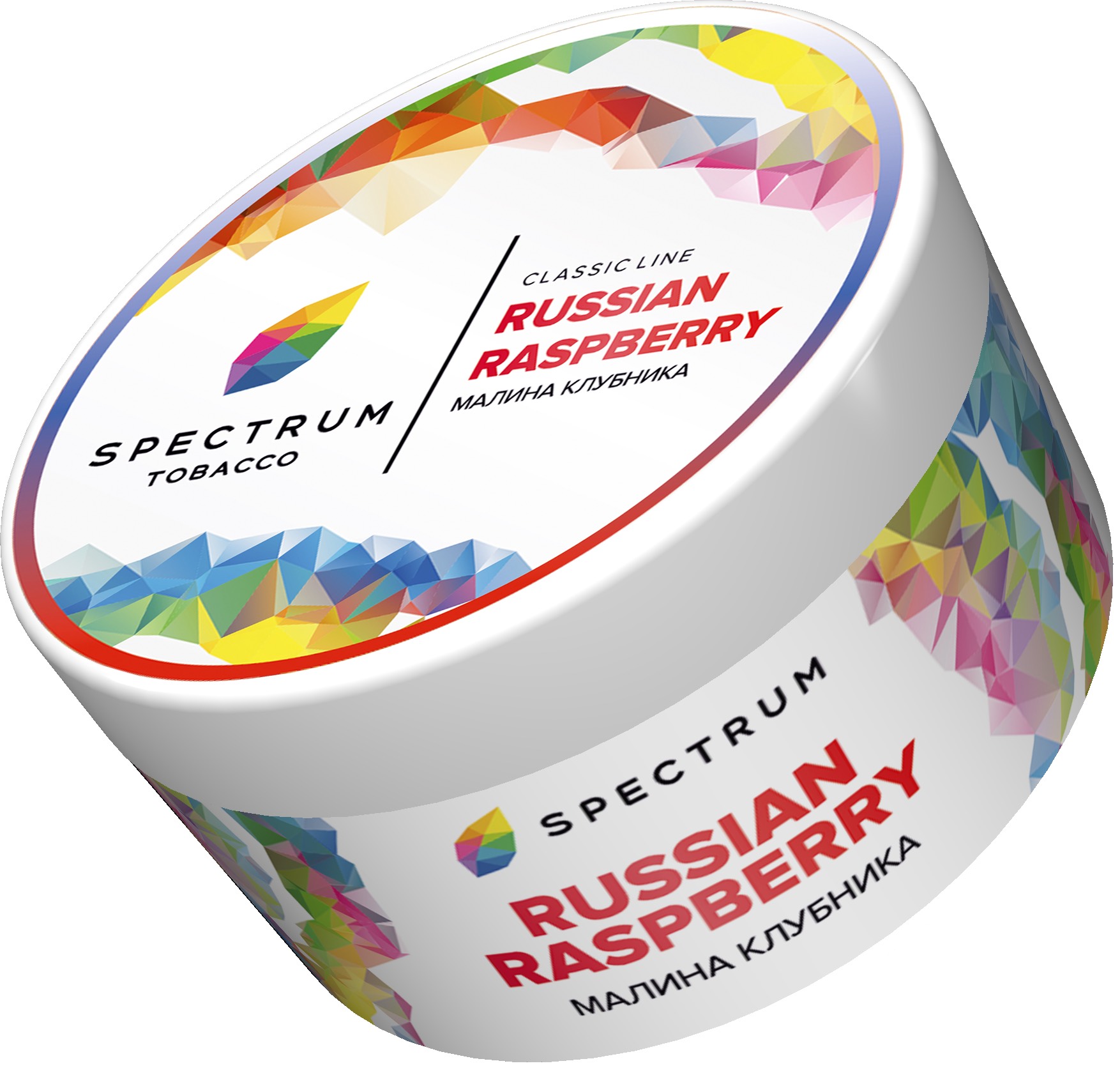 Табак для кальяна - SPECTRUM - RUSSIAN RASPBERRY ( с ароматом малина клубника ) - 200 г - LIGHT