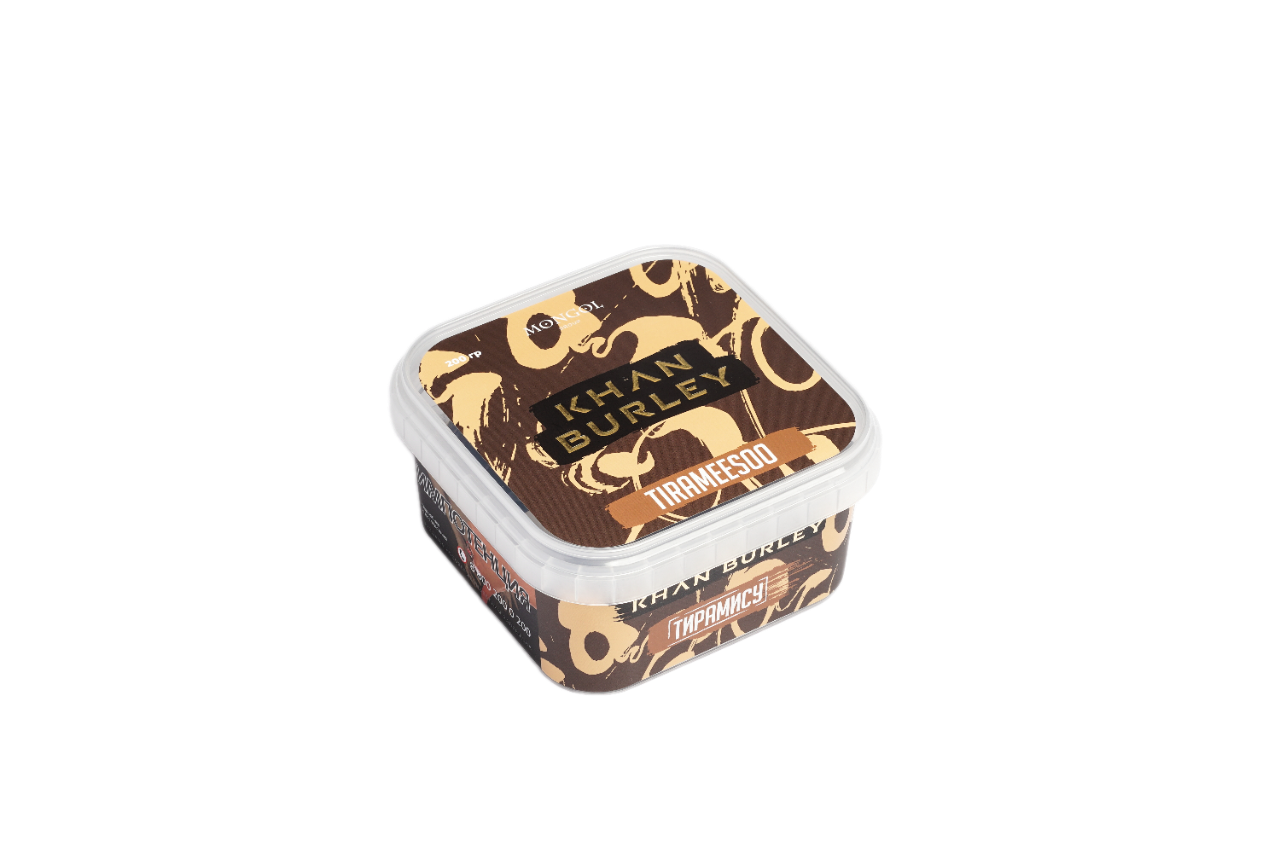 Табак для кальян - Khan Burley - TIRAMEESOO ( с ароматом тирамису ) - 200г