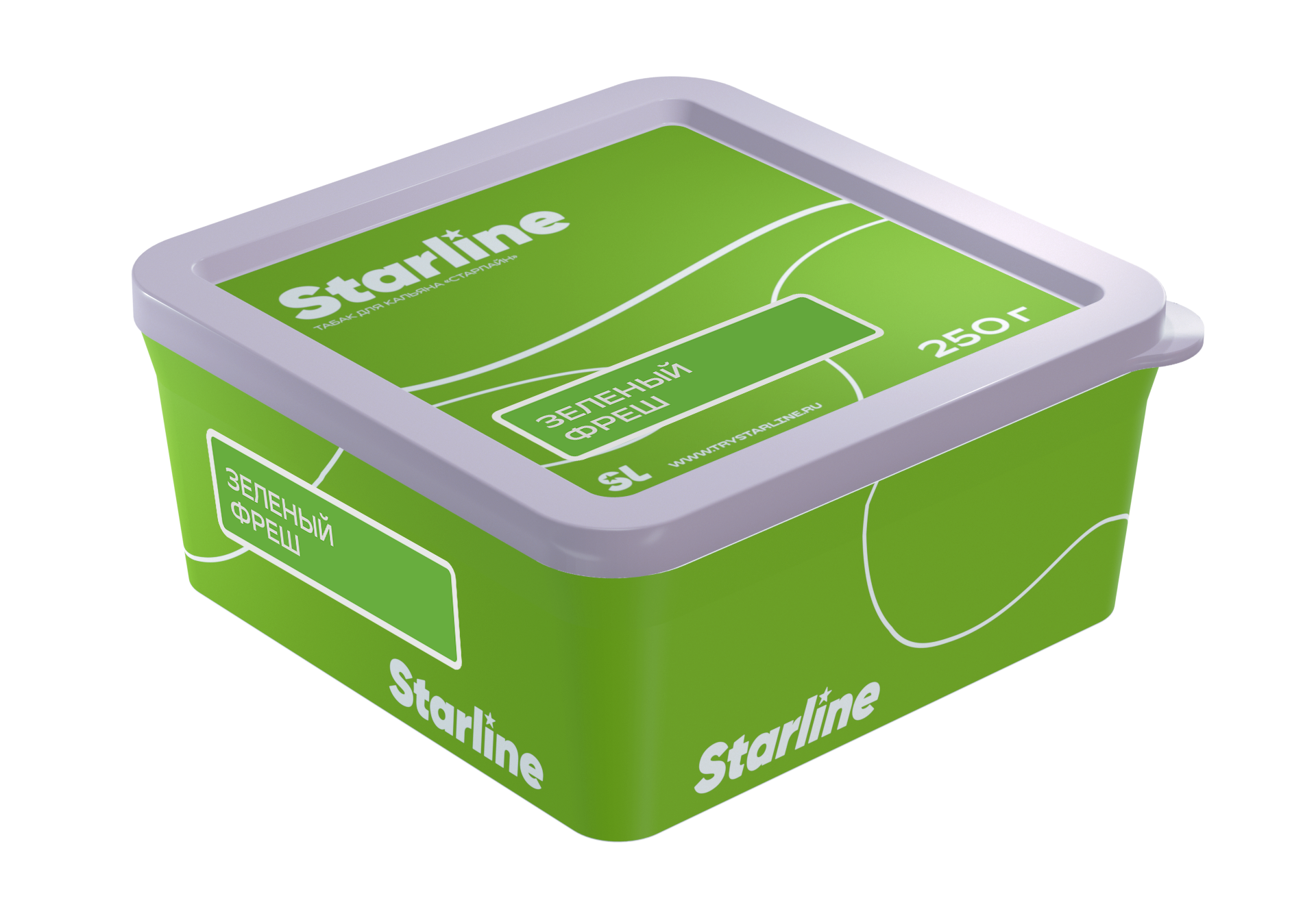 Табак для кальяна - Starline - ЗЕЛЁНЫЙ ФРЕШ ( с ароматом лаймового фреша ) - 250 г