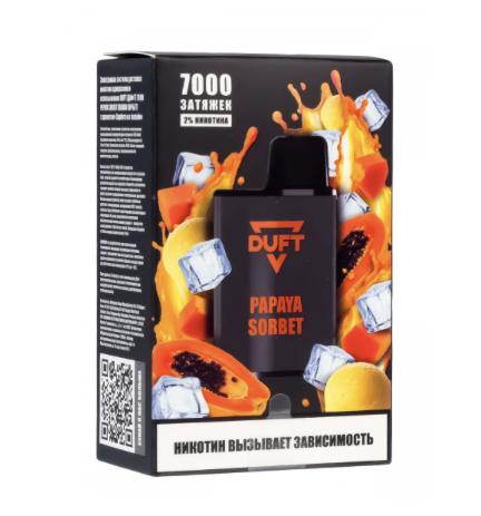 ЭСДН - DUFT 7000 - Papaya Sorbet ( с ароматом сорбет из папайи ) ЧЗ