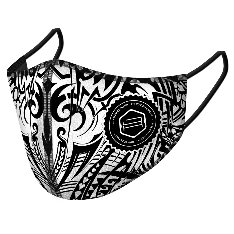 Маска - Japona Mask - White & Black Samurai