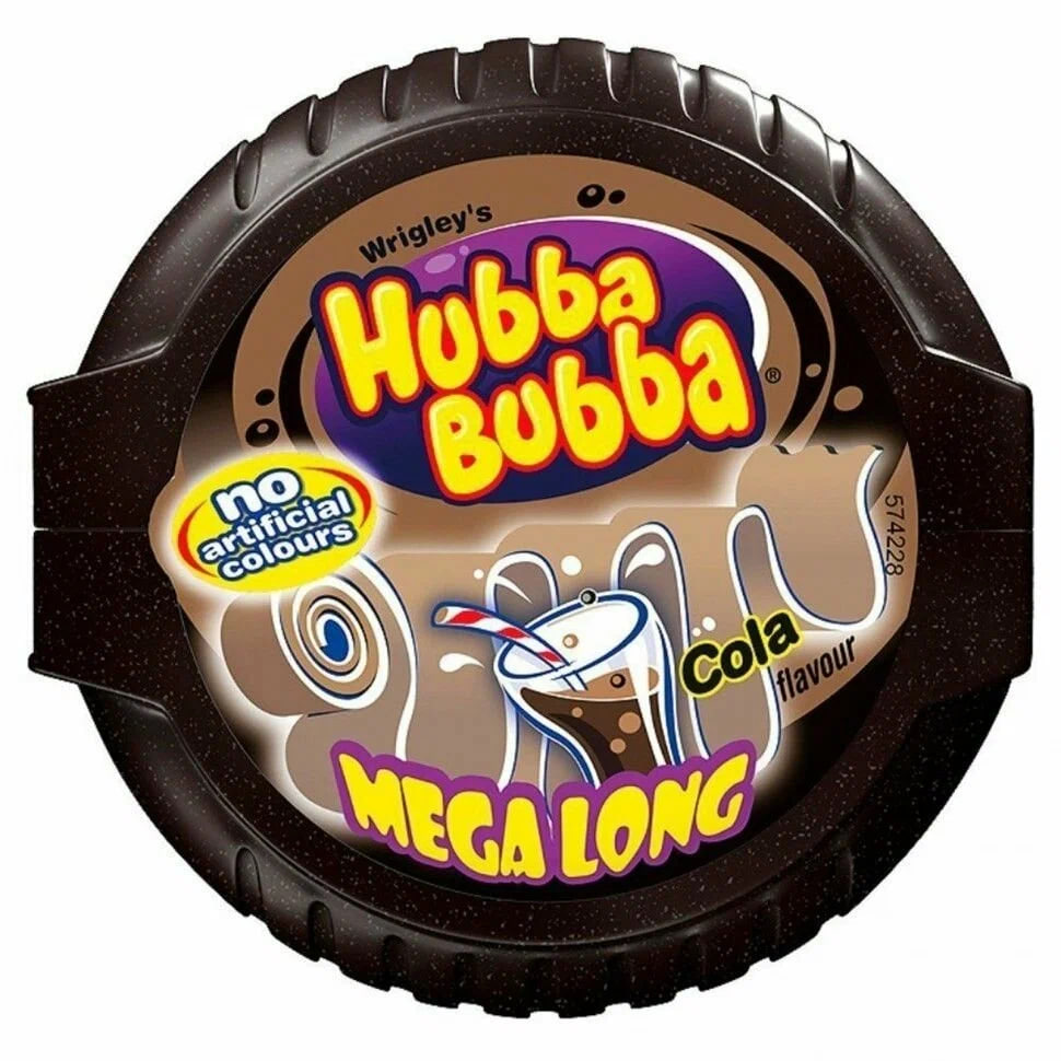 Жевательная резинка - Hubba Bubba - Кола - 56 г