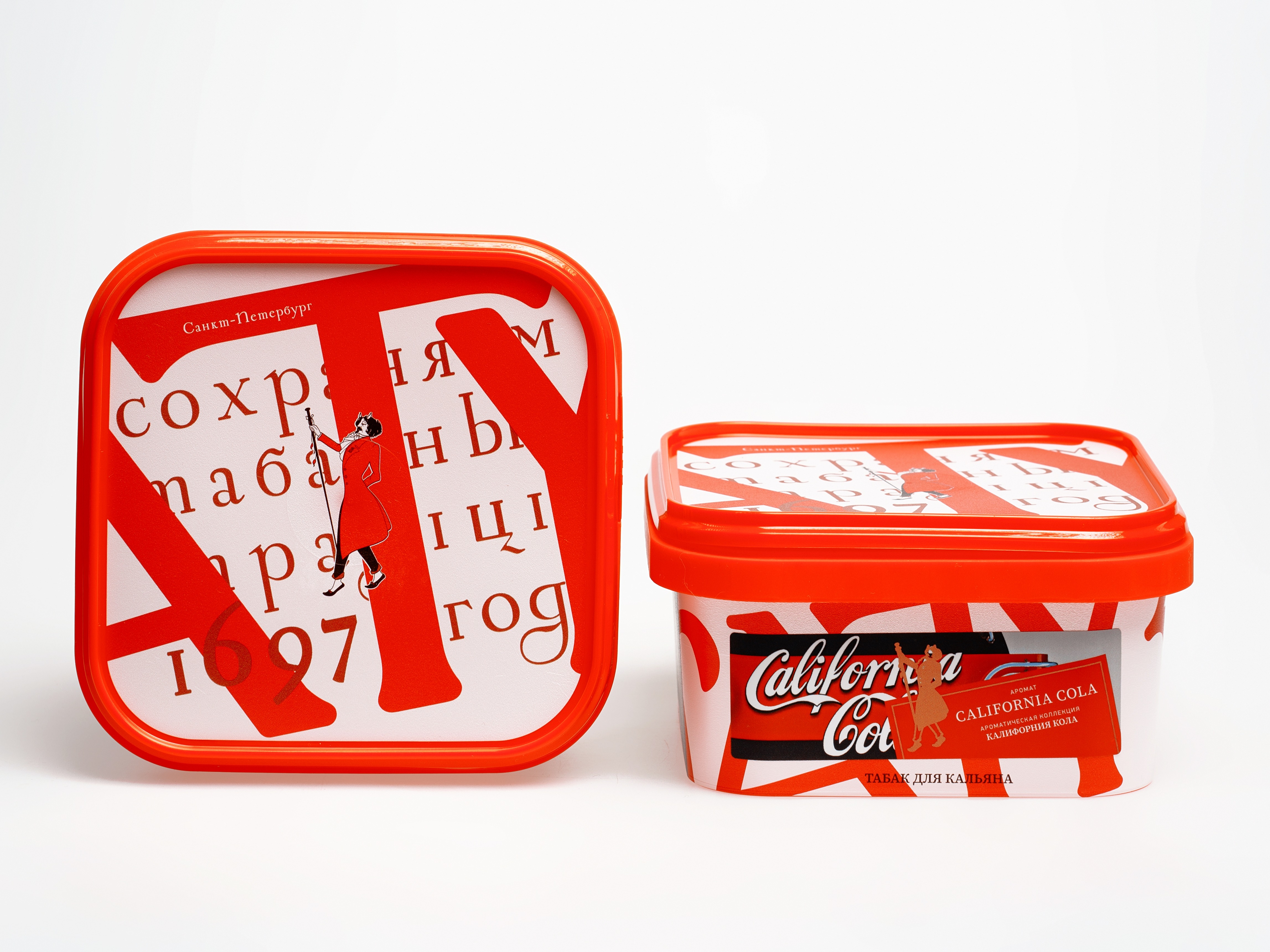 Табак для кальяна - Satyr - CALIFORNIA COLA ( с ароматом кола ) - контейнер 200 г