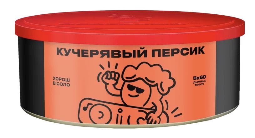 Табак - Северный - Кучерявый Персик ( с ароматом персик ) - 100 г