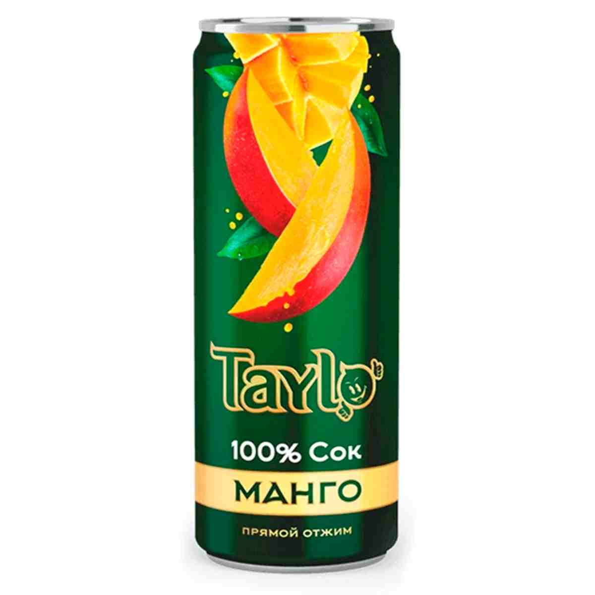 Сок - TAYLO - Манго - 250 мл ЖБ