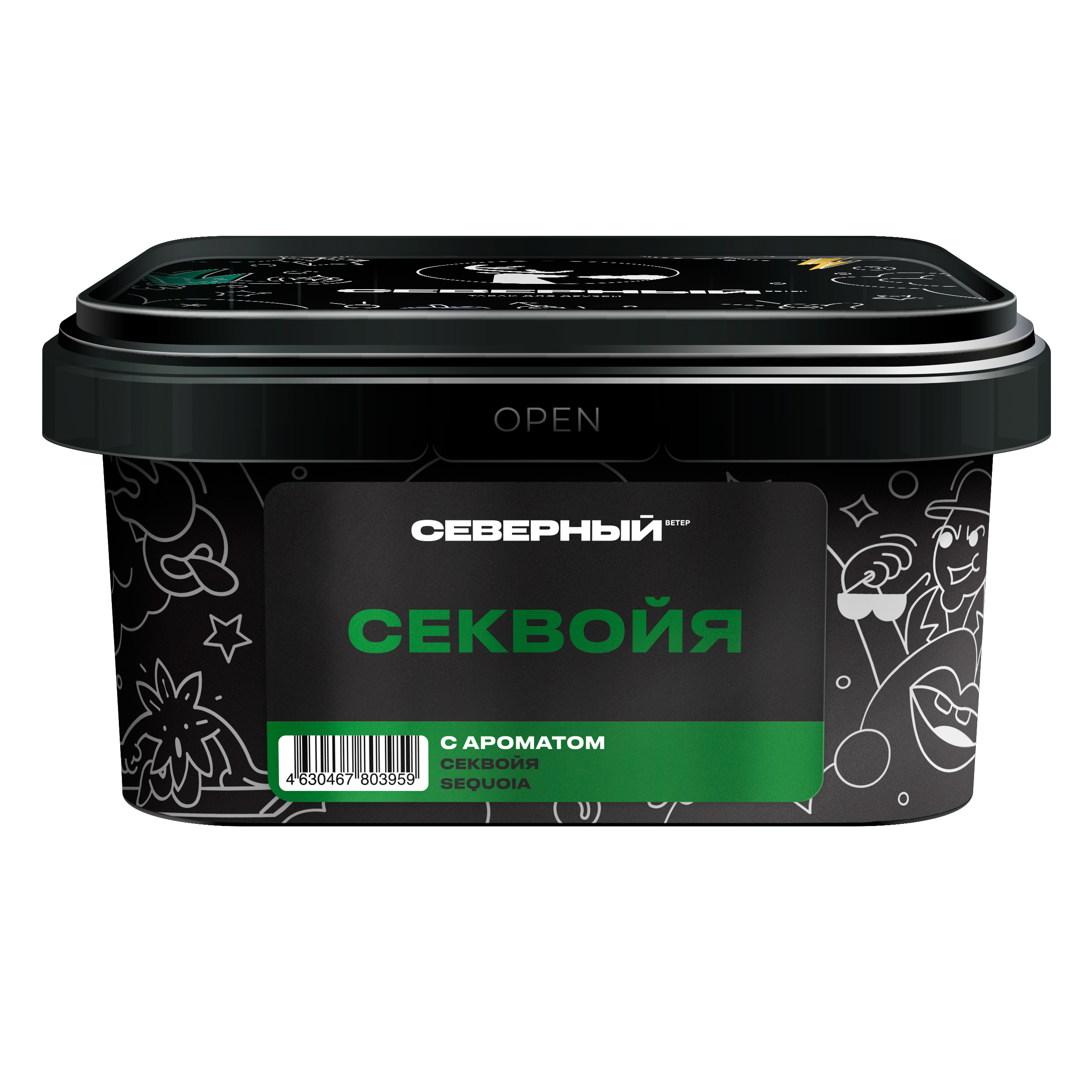 New - Табак для кальяна - Северный - СЕКВОЙЯ ( с ароматом секвойя ) - 200 г