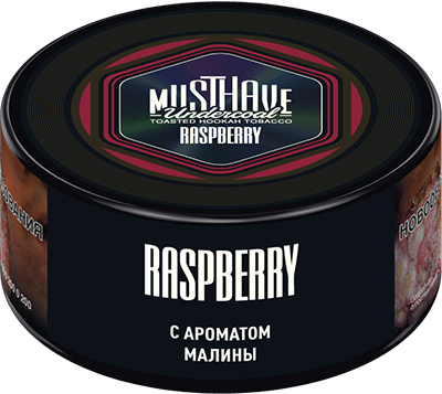 Табак для кальяна - Must Have - Raspberry ( с ароматом малиновое варенье ) - small size - 25 г