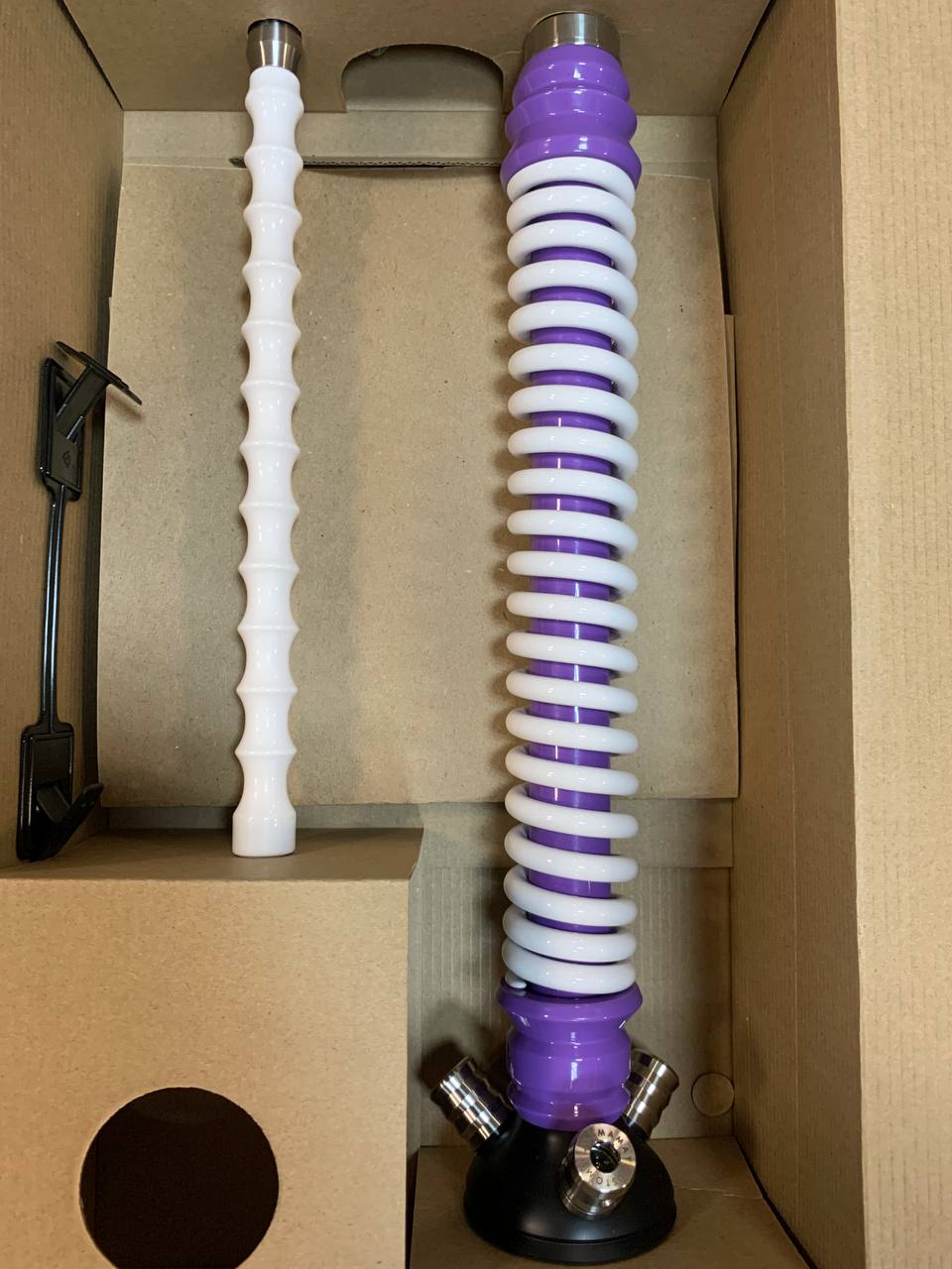 Кальян - Mamay - Coilovers - ( Сирень - Белый ) 1.21