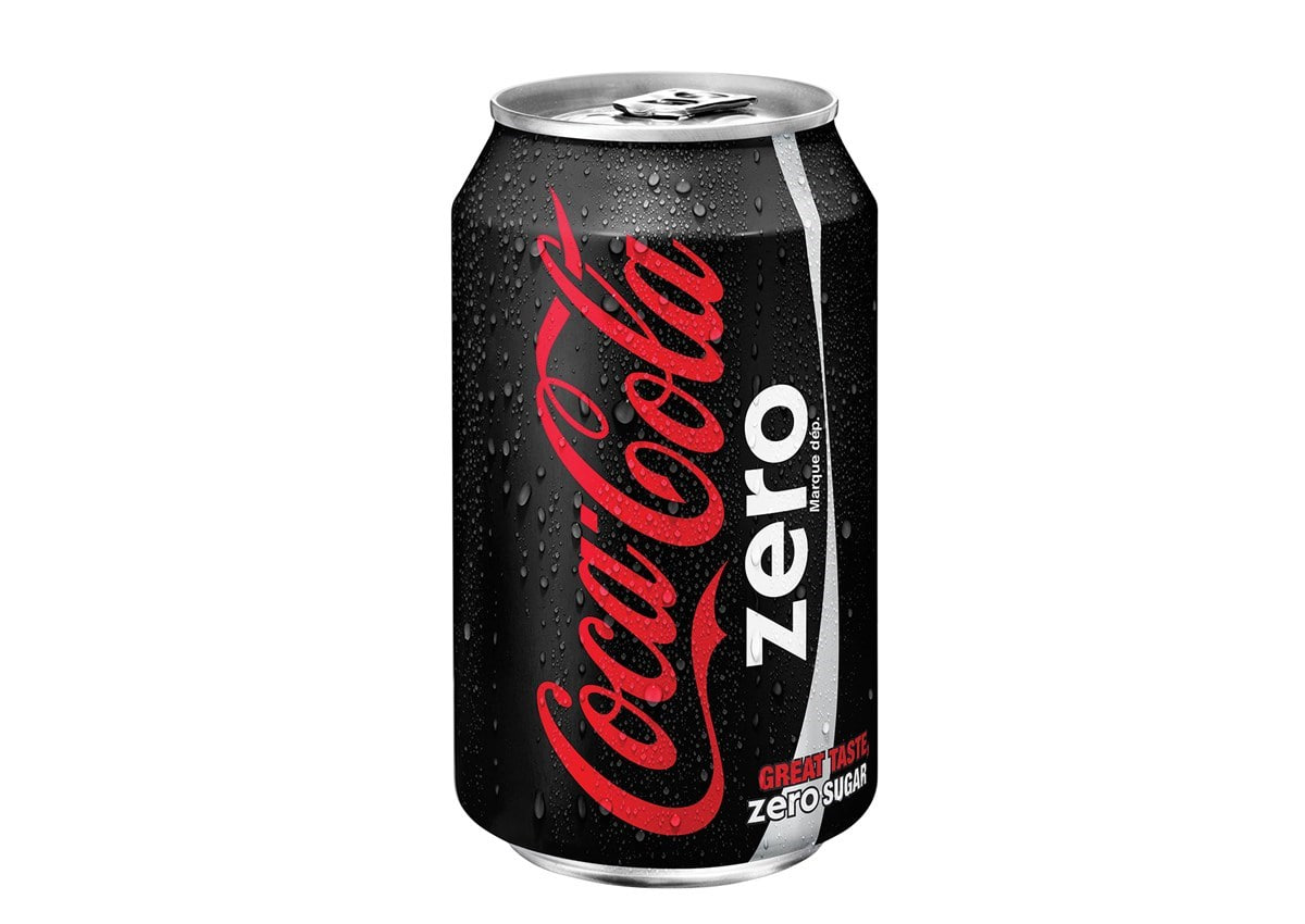 Газировка - Coca-Cola Zero - 330 мл ЖБ (Китай)
