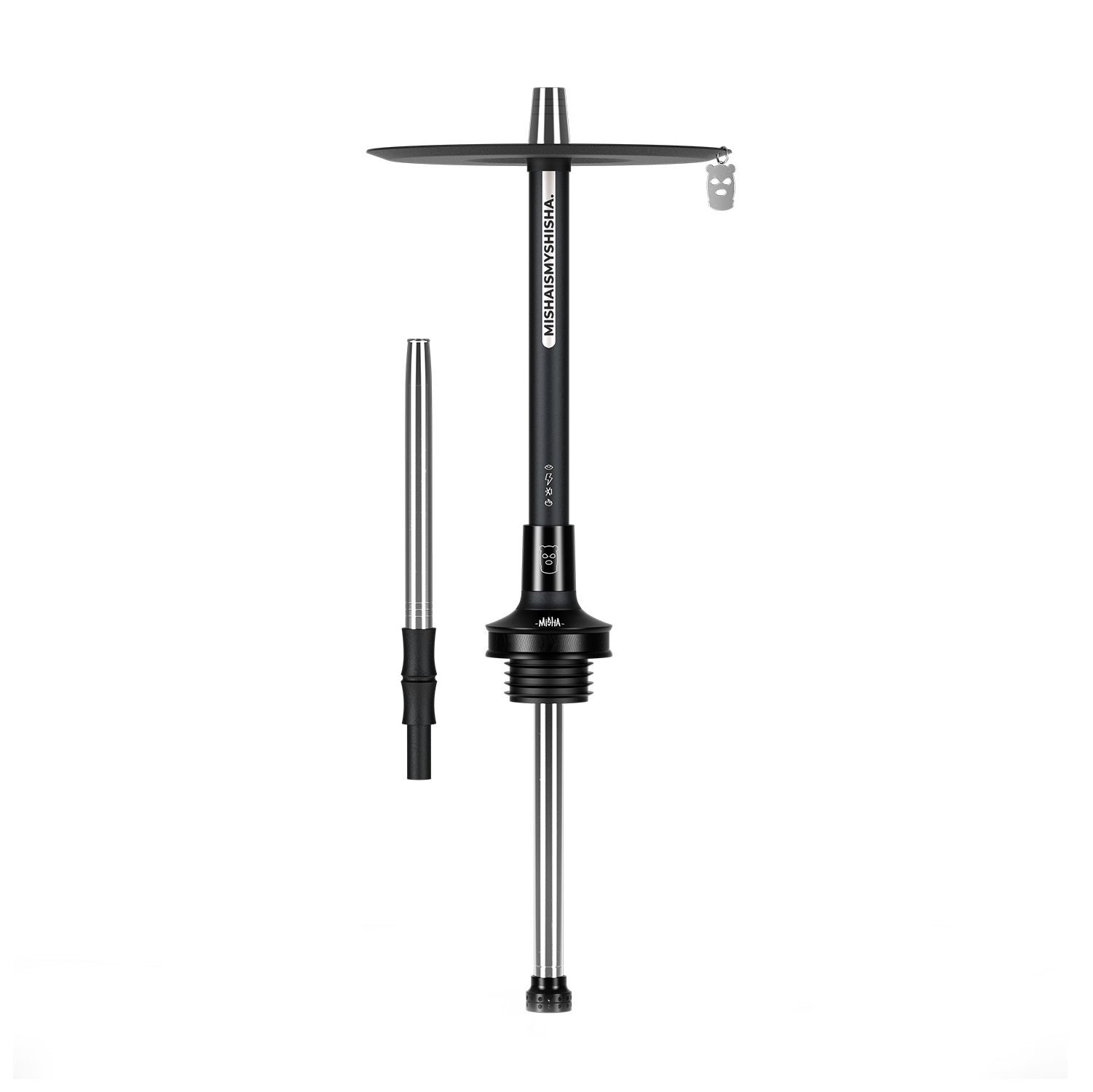 Кальян - Misha Revolt - Jet Black ( шахта, мундштук,шланг ) - RVJBLCK