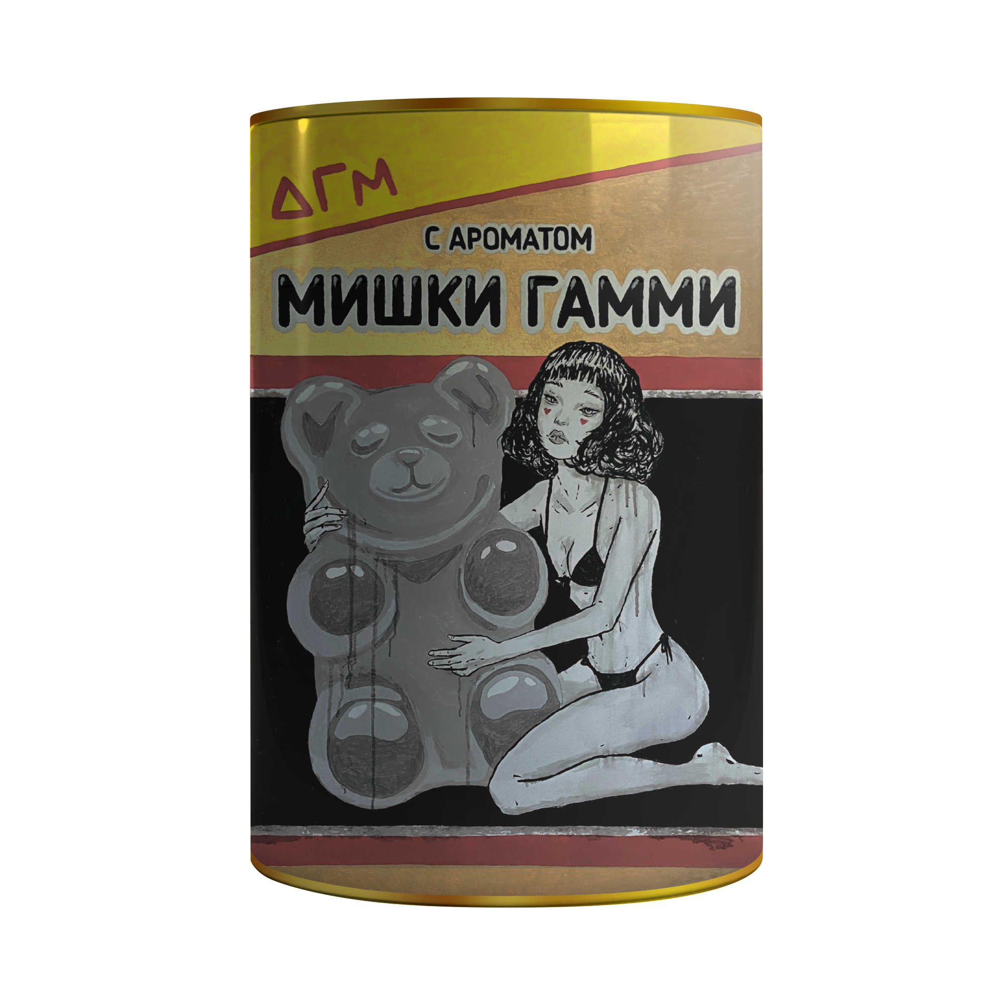 Табак для кальяна - Dogma - МИШКИ ГАММИ ( с ароматом мармеладных мишек ) - тубус 160 г