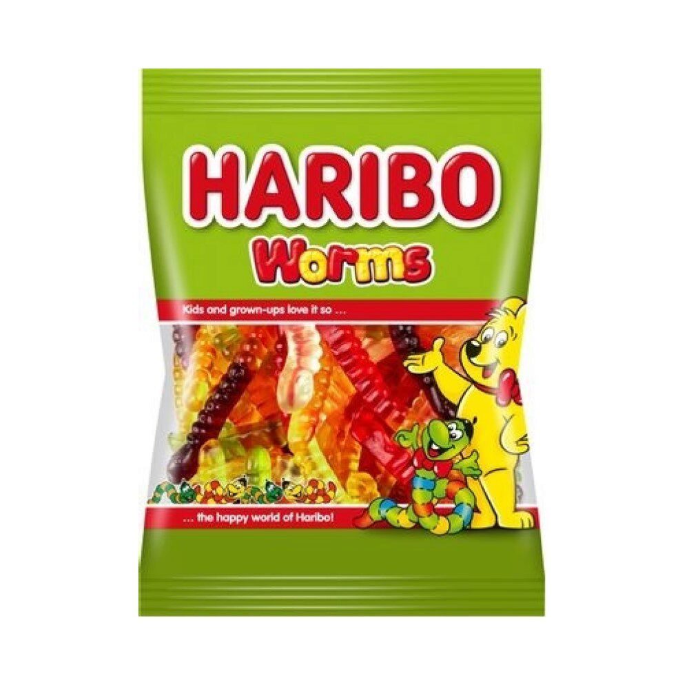 Мармелад жевательный Haribo - Worms - 80 гр (Турция)