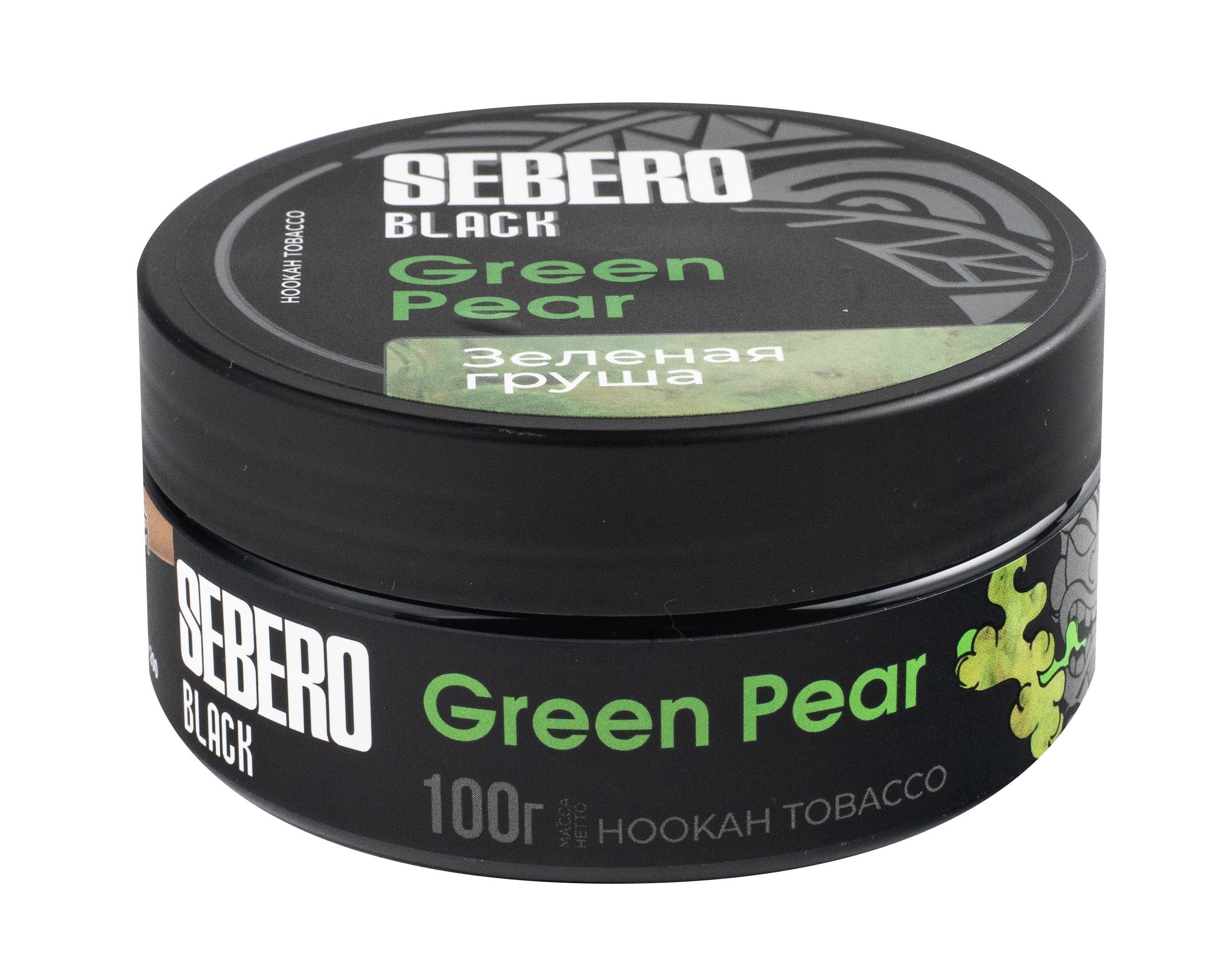 Табак для кальяна - Sebero black - Green Pear ( с ароматом зеленая груша ) - 100 г