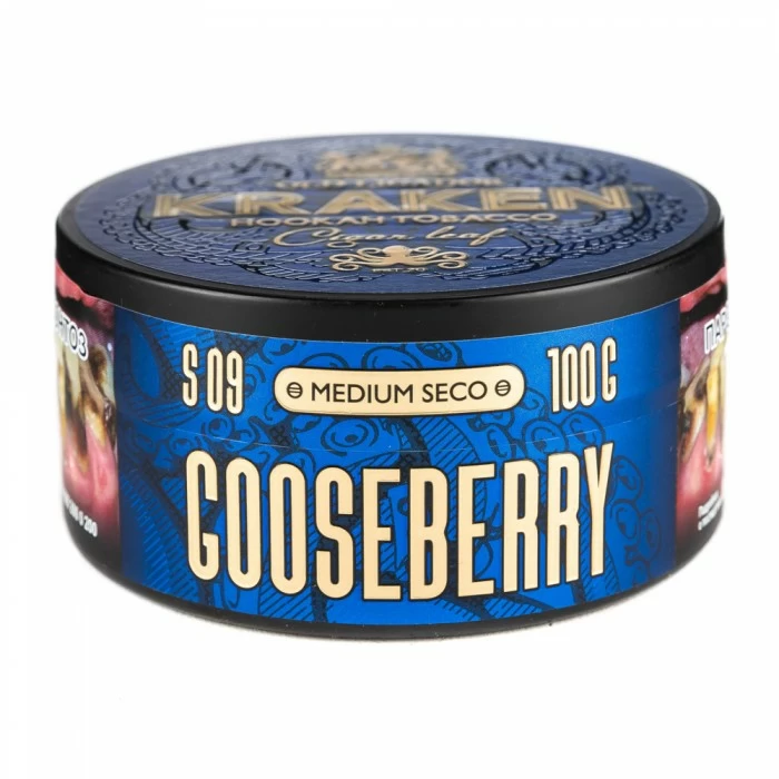 Табак для кальяна - Kraken - MS - Gooseberry ( с ароматом крыжовник ) - 100 г