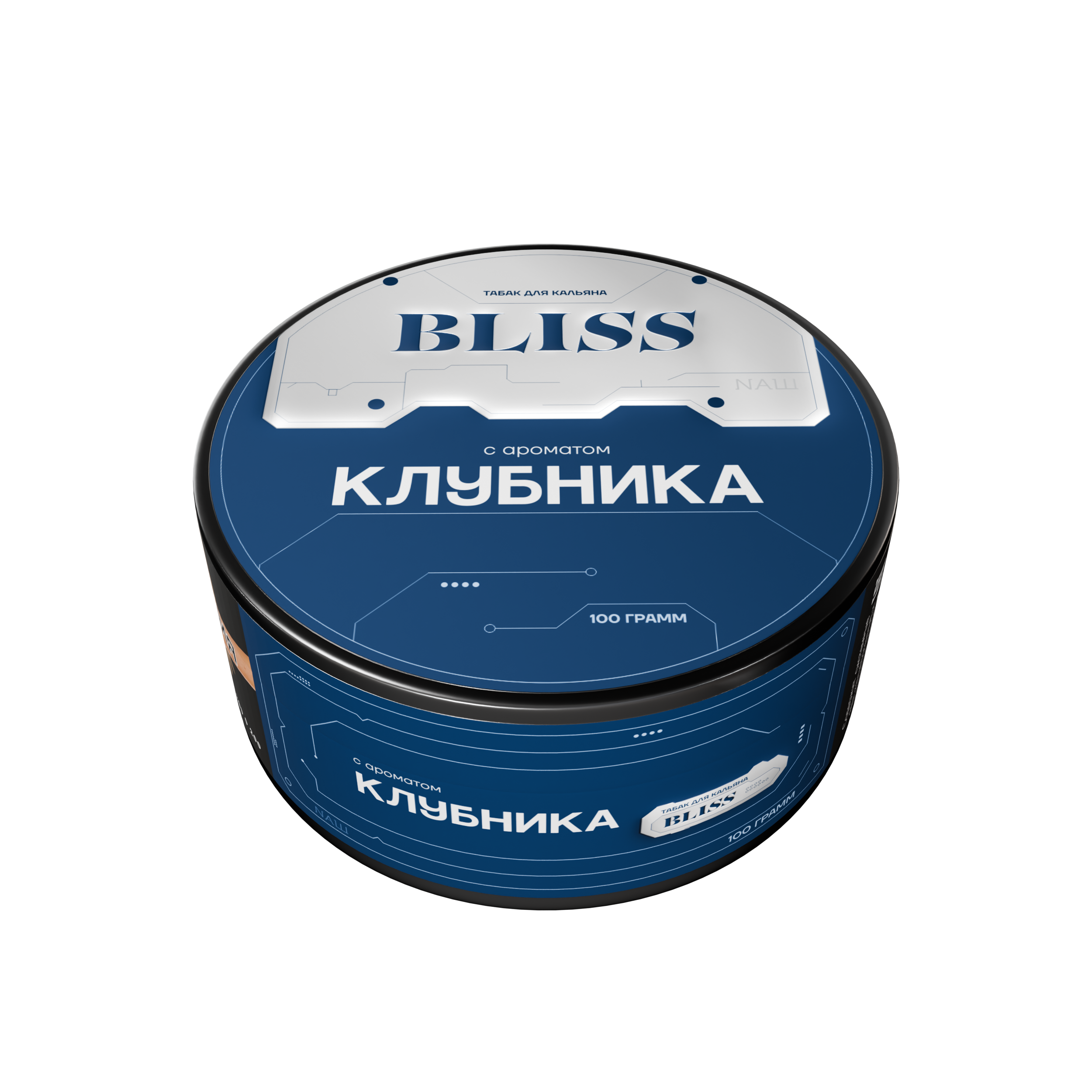 Табак для кальяна - Bliss - Клубника ( с ароматом клубника ) - 100 г