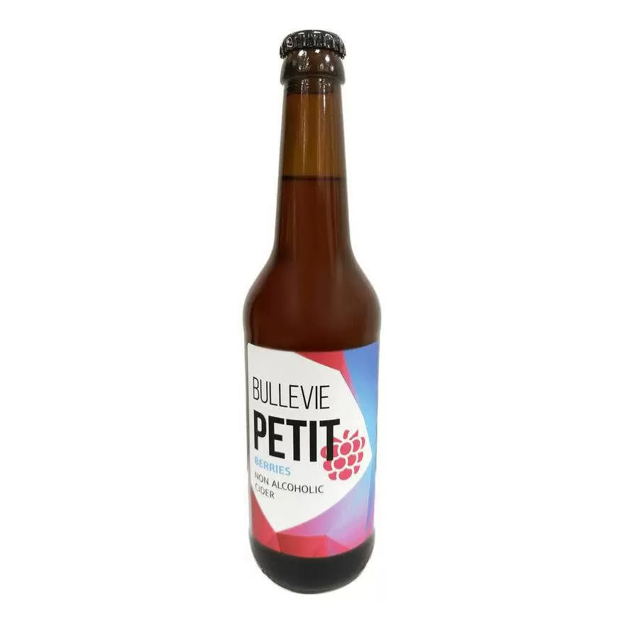 Сидр - BULLEVIE - Petit Berries (лесные ягоды, б/а) - 0,45 л