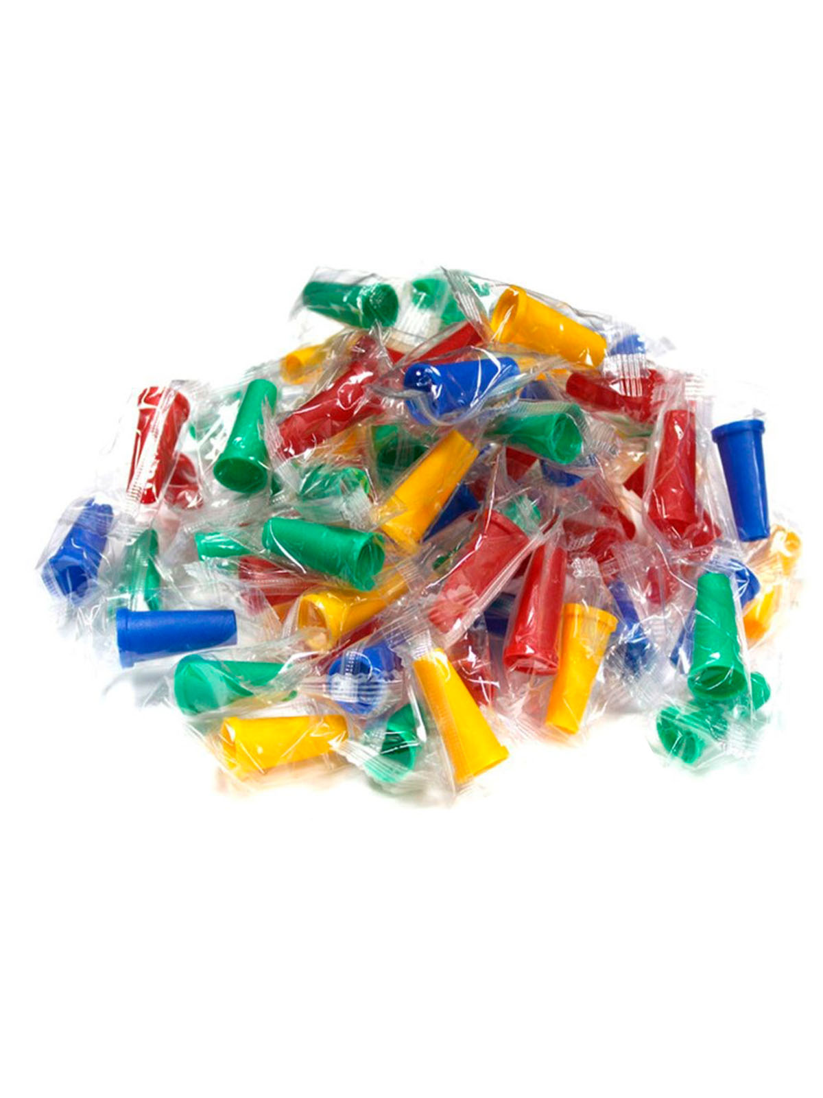 Мундштуки - ЦВЕТНЫЕ МИКС - 100 шт