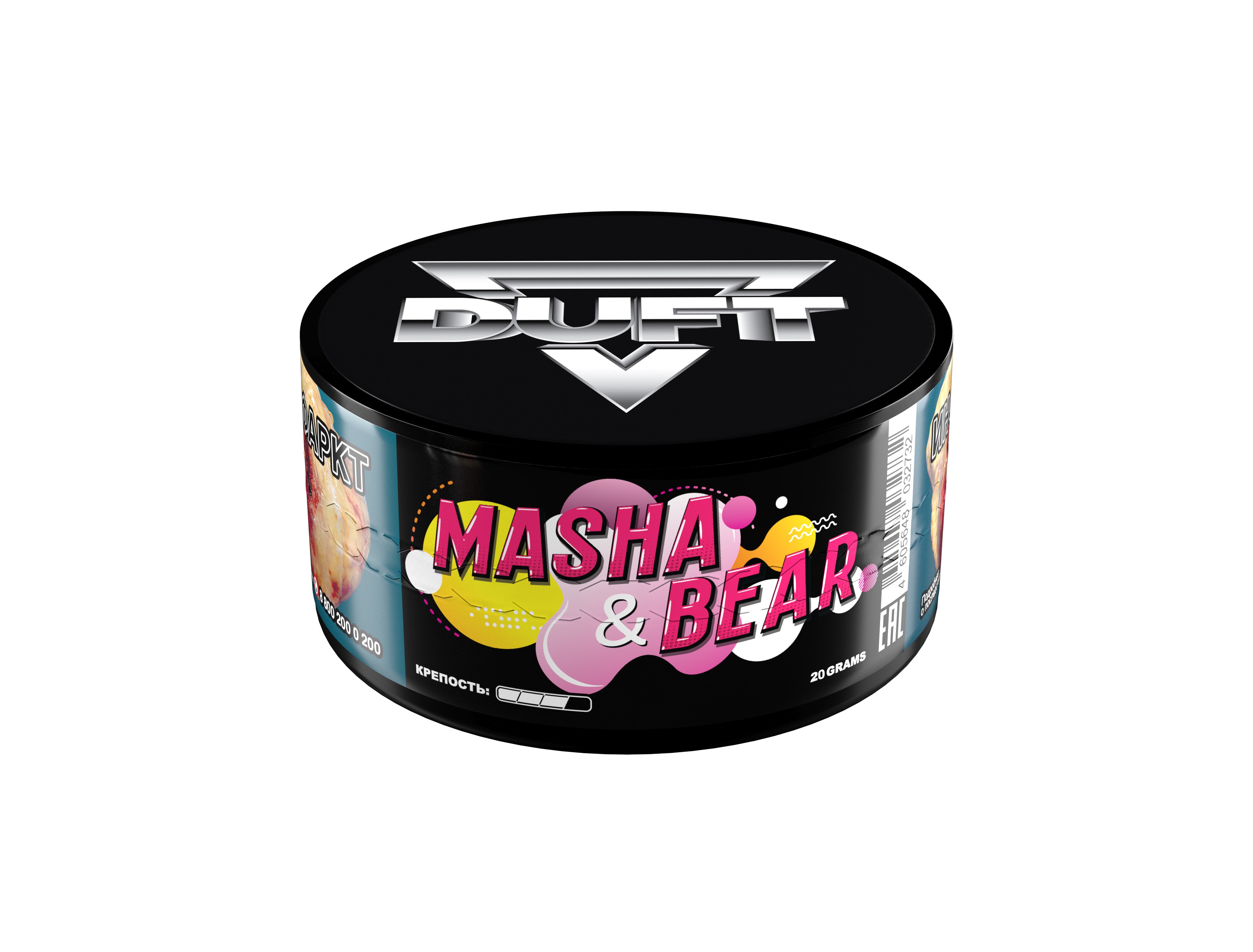 Табак для кальяна - Duft - Masha & Bear ( с ароматом земляника ) - 20 г