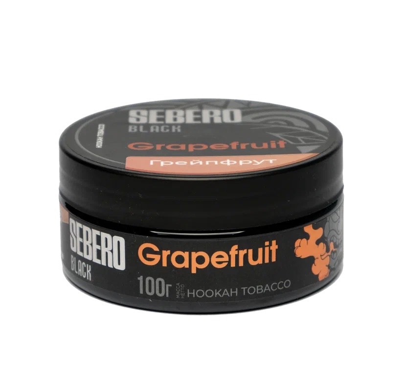 Табак для кальяна - Sebero black - Grapefruit ( с ароматом грейпфрут ) - 100 г