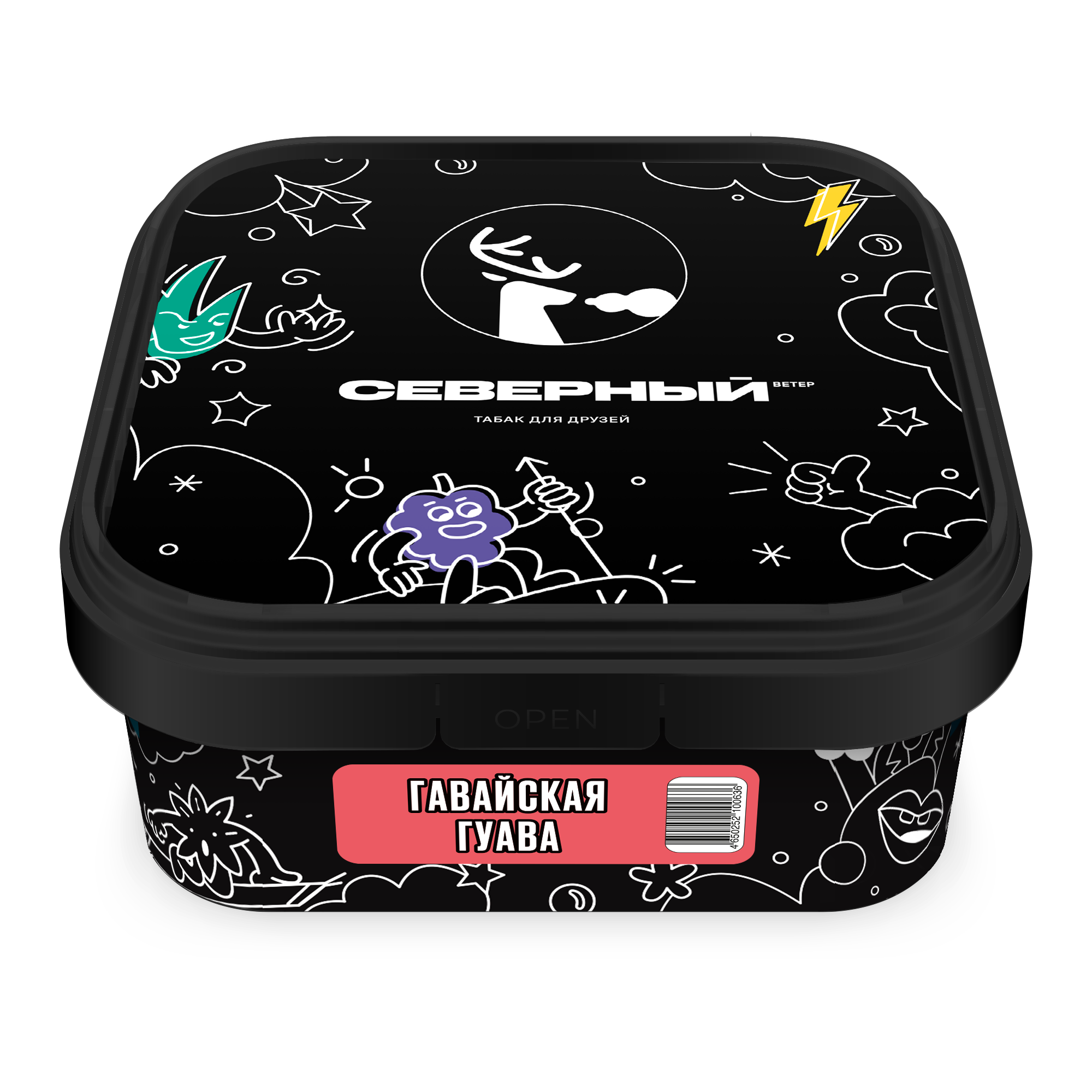 Табак для кальяна - Северный - ГАВАЙСКАЯ ГУАВА ( с ароматом гуава ) - 200 г