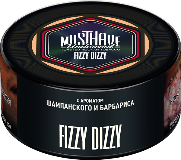 Табак для кальяна - Must Have - Fizzy Dizzy - ( с ароматом шампанское - барбарис ) 125 г