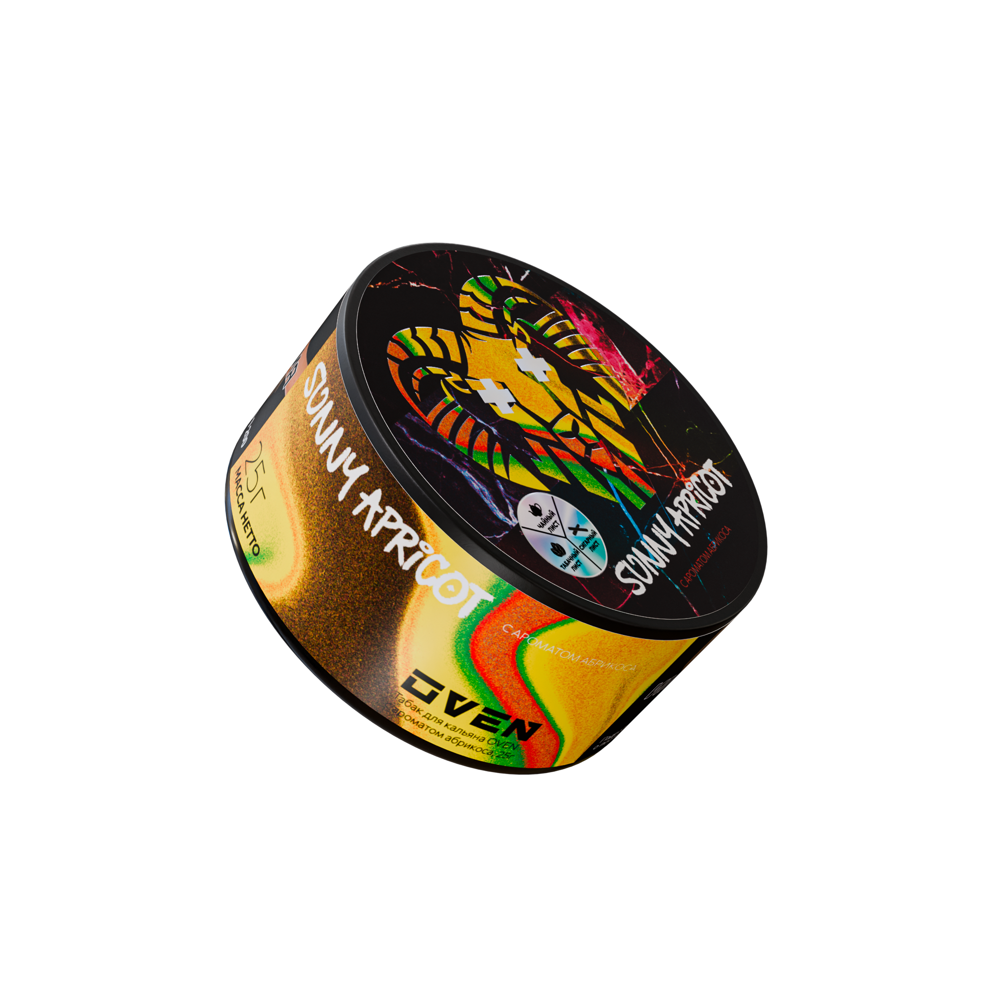 Табак для кальяна - Oven - Sunny Apricot ( с ароматом абрикоса ) - 25 г