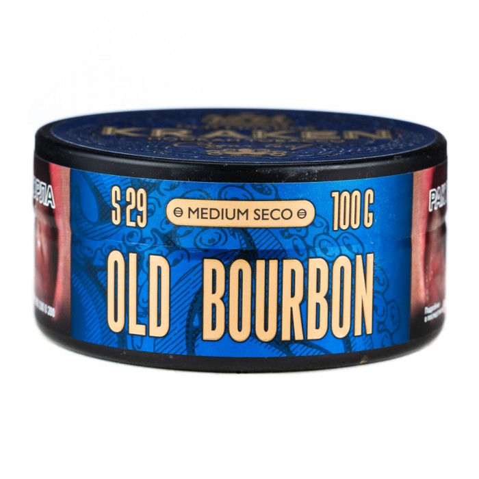 Табак для кальяна - Kraken - MS - Old Bourbon ( с ароматом выдержанный бурбон ) - 100 г