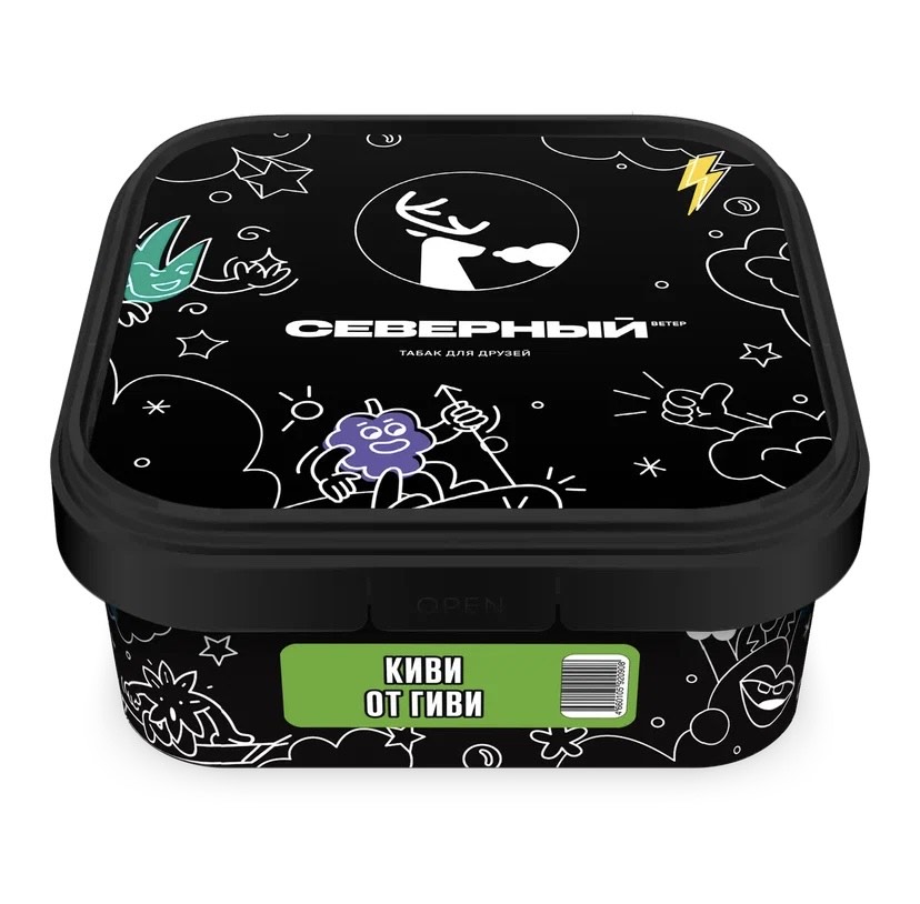 Табак для кальяна - Северный - КИВИ ОТ ГИВИ ( с ароматом киви ) - 200 г