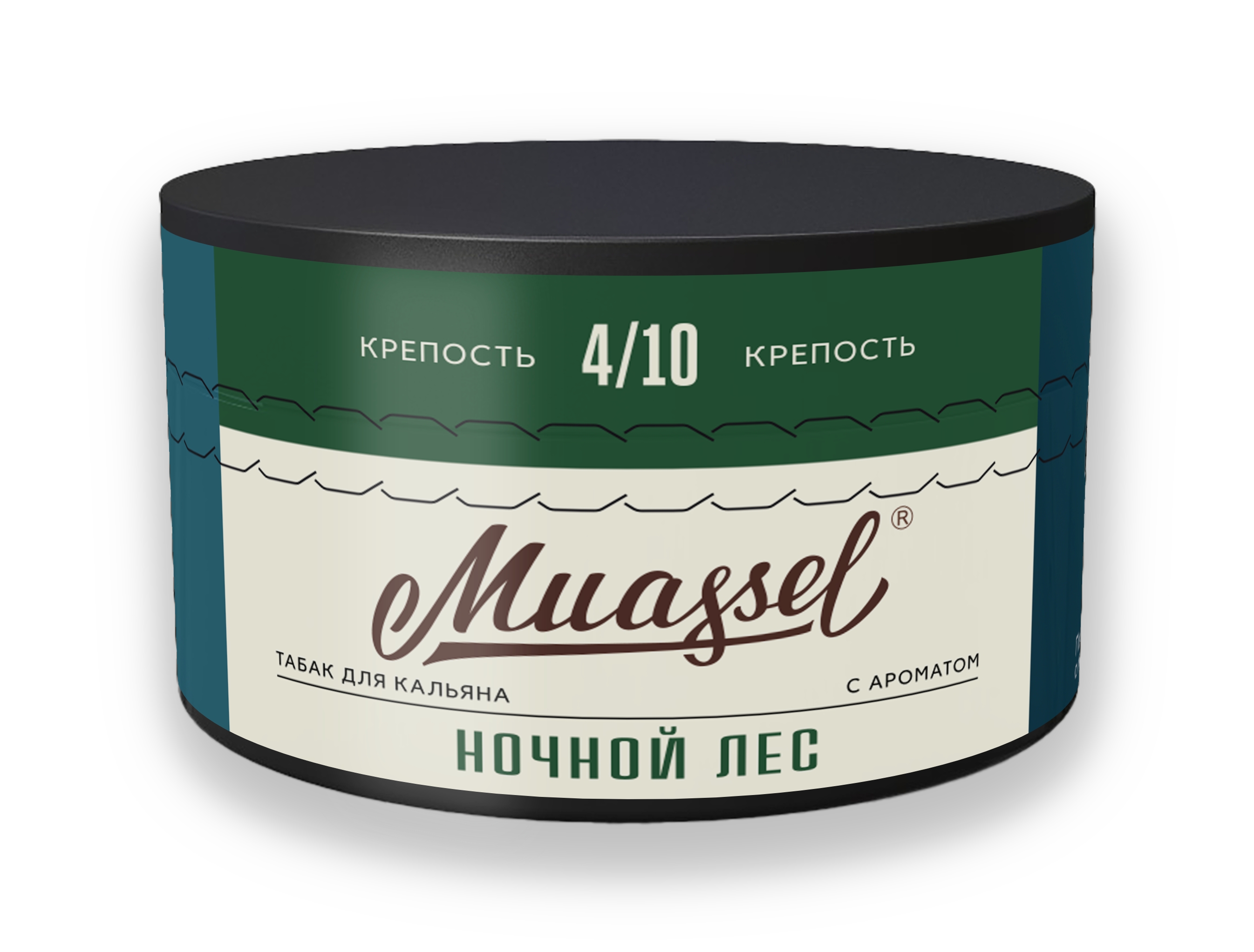 Табак для кальяна - Muassel Medium 4/10 - НОЧНОЙ ЛЕС ( с ароматом хвоя, дикие ягоды ) - 200 г