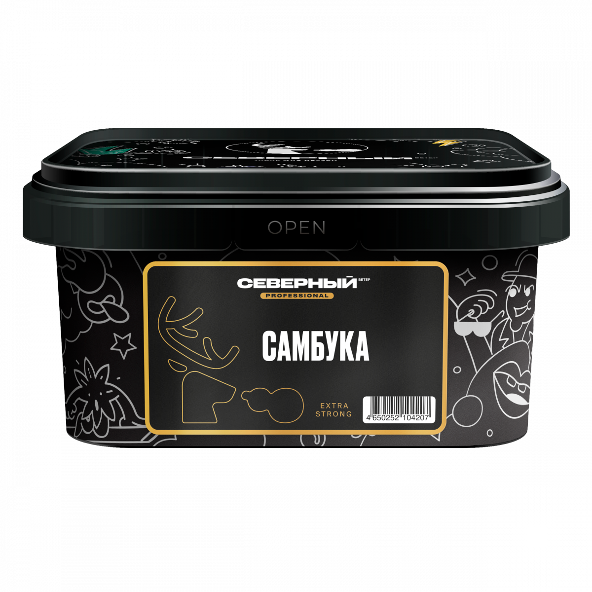 Табак для кальяна - Северный PRO - САМБУКА ( с ароматом самбука ) - 200 г