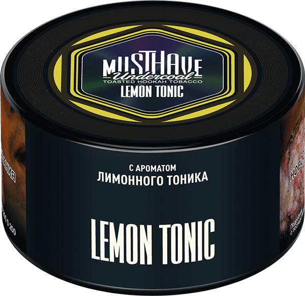 Табак для кальяна - Must Have - LEMON TONIC ( с ароматом лимонного тоника ) 250 г (Новая фасовка)