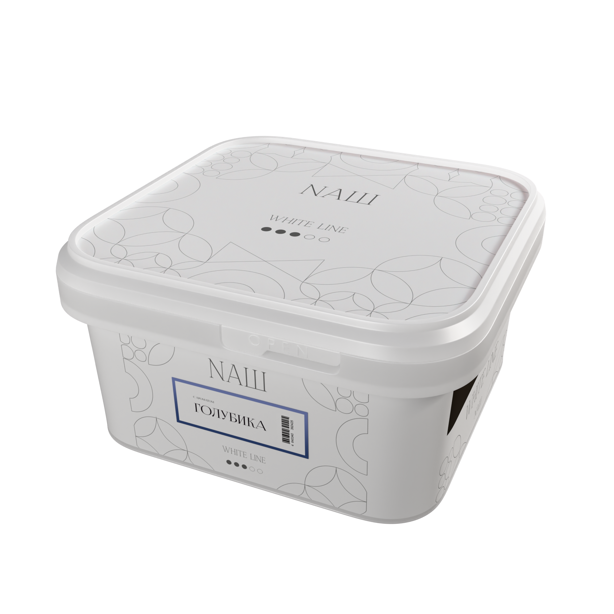 Табак для кальяна - NAШ - ГОЛУБИКА ( с ароматом голубика ) - 200 г