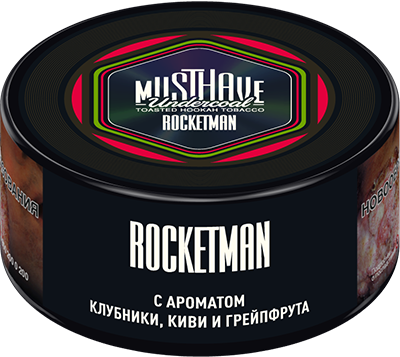 Табак для кальяна - Must Have - Rocketman ( с ароматом клубника, киви, грейпфрут ) - 25 г