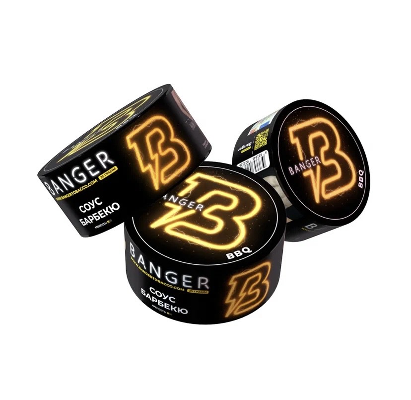 Табак для кальяна - Banger - BBQ - ( с ароматом Соус Барбекью ) - 25 г
