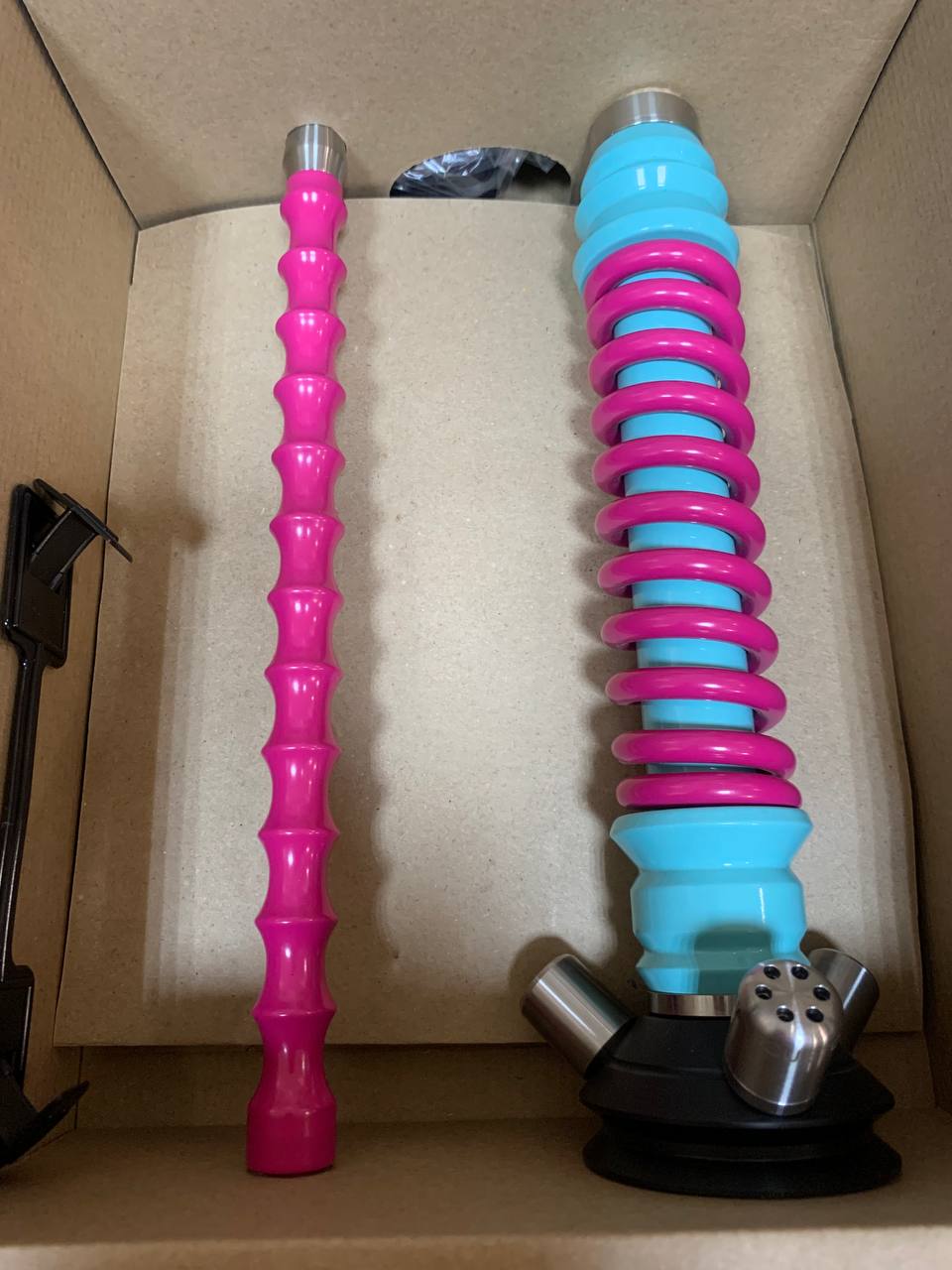 Кальян - Mamay - Coilovers Mini - ( Мята шахта - Фуксия спираль )