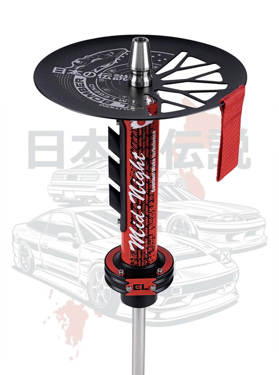 Кальян - El Bomber - Mid Night ( шахта/шланг/мундштук/уплотнители)