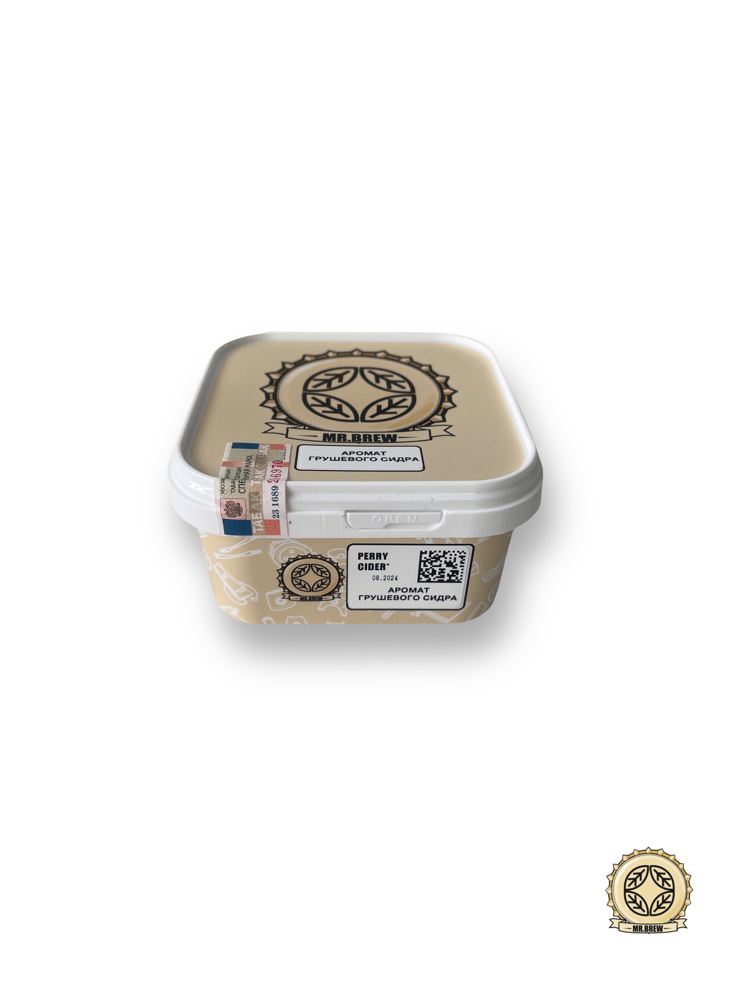 Табак для кальяна - MR. Brew - PERRY CIDER - ( с ароматом ГРУШЕВЫЙ СИДР ) - 200 г