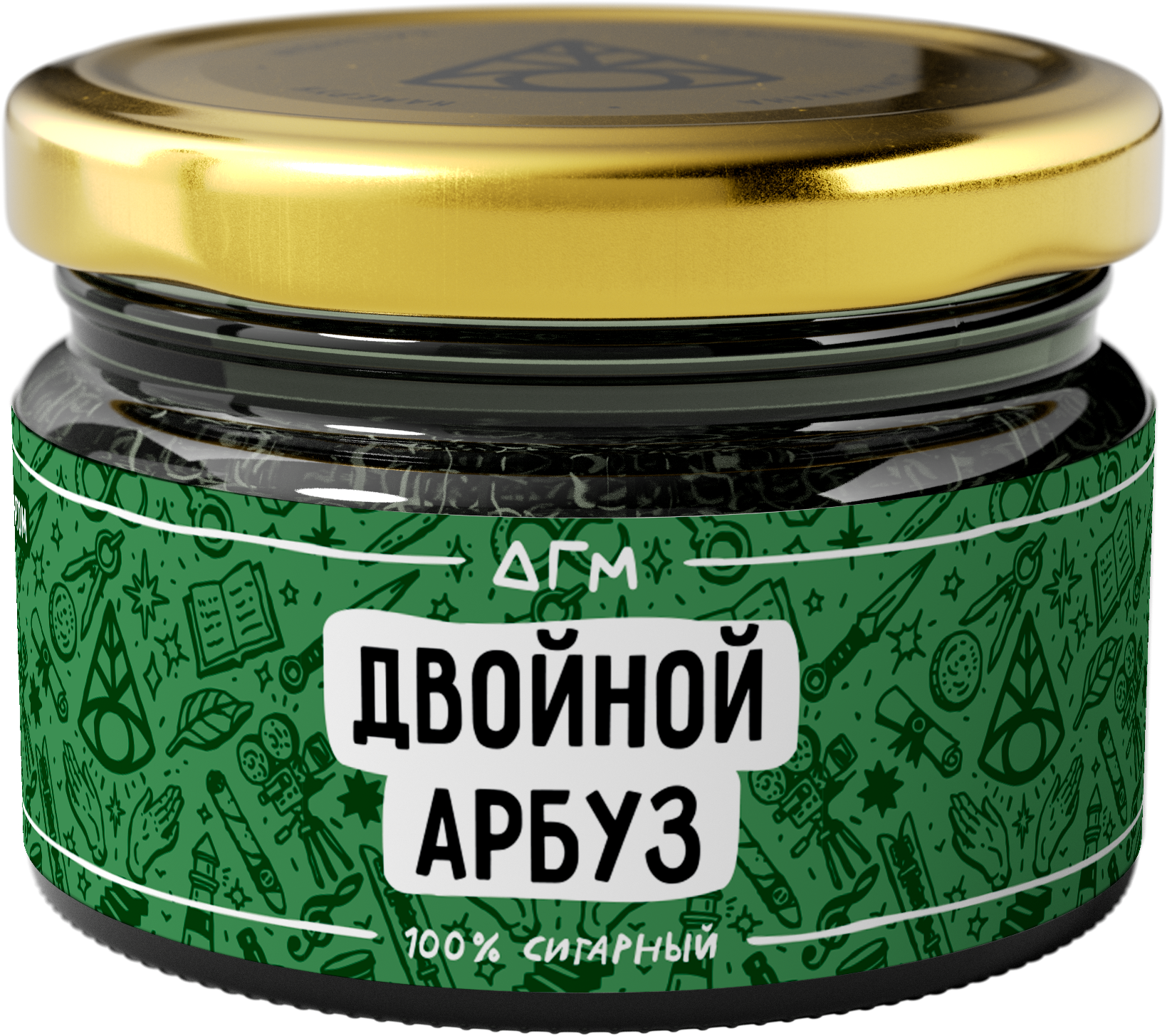 Табак для кальяна - Dogma - ДВОЙНОЙ АРБУЗ ( с ароматом арбуз ) - 80 г