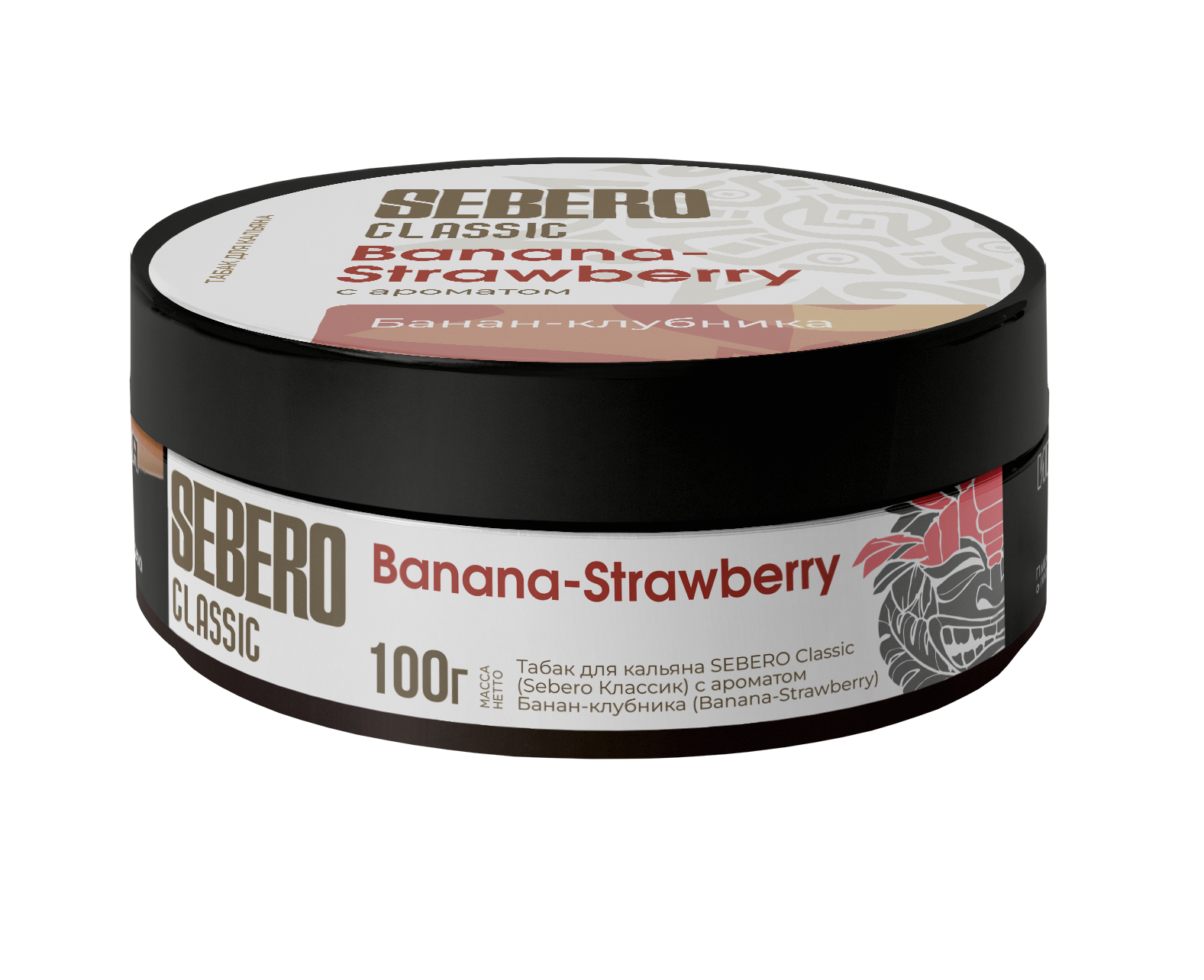Табак для кальяна - Sebero - Banana-Strawberry ( с ароматом банан-клубника ) - 100 г