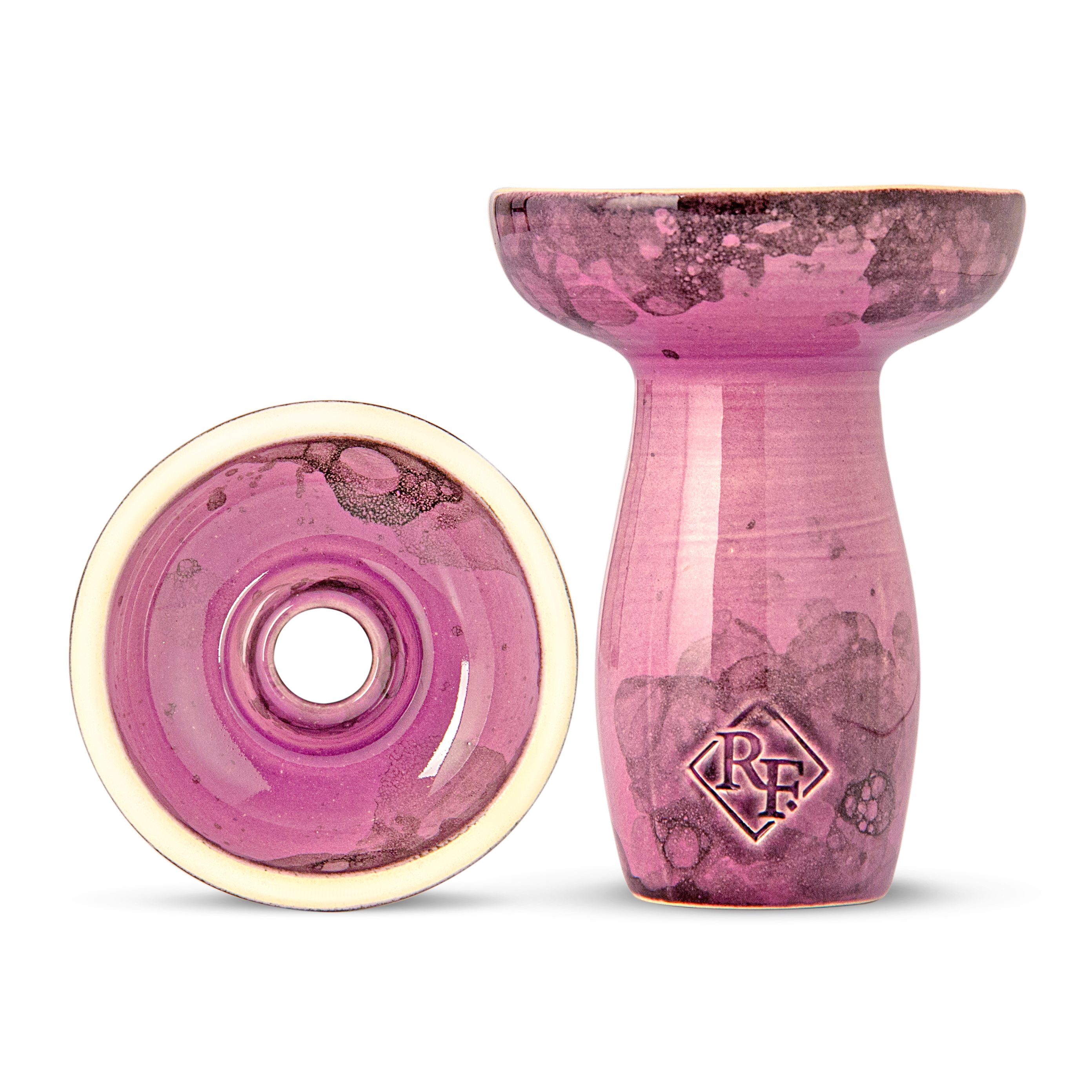 Чаша для кальяна - RF - Mushroom ( M ) - Purple ( фанэл )