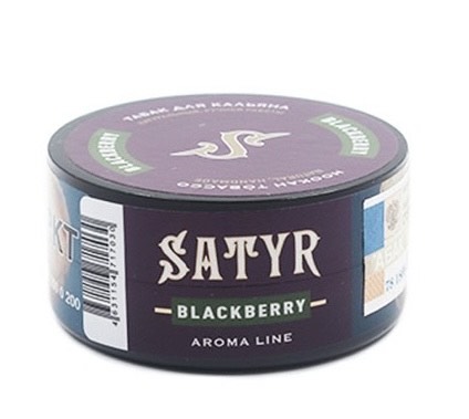 Табак для кальяна - Satyr - Blackberry ( с ароматом ежевика ) - 25 г (small size)