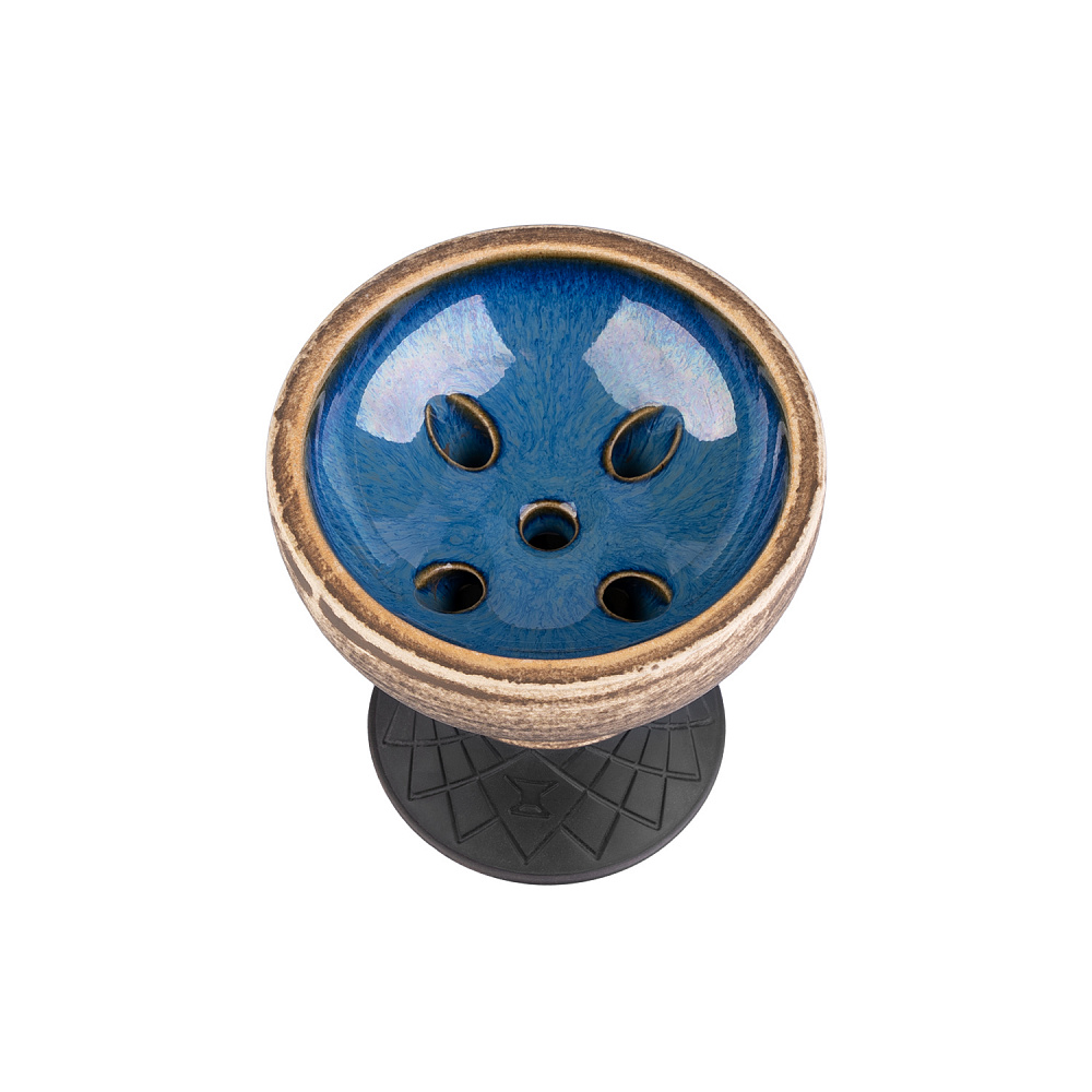 Чаша для кальяна - Alpha Bowl - Turk Design PRO Blue Ocean ( турка )